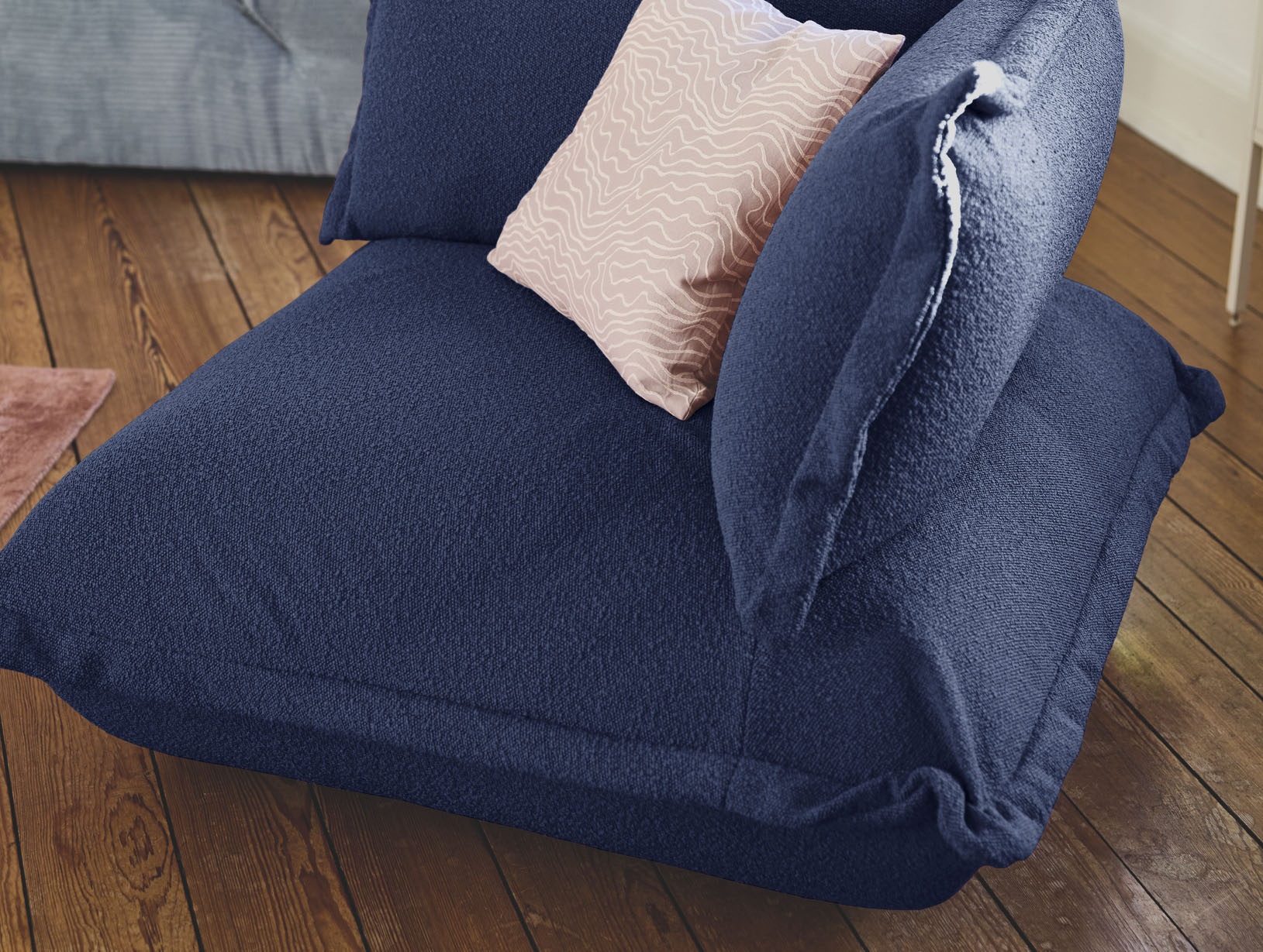 TOM TAILOR HOME Sofa-Eckelement »Cushion«, im lässigen Kissenlook, mit softer Kaltschaumpolsterung