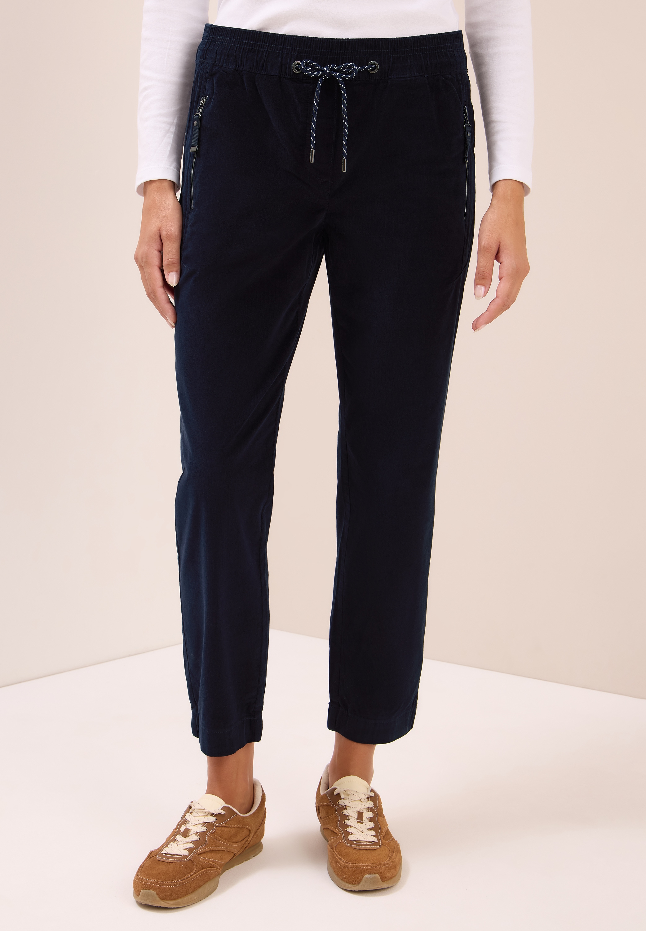 Cecil Cordhose Middle Waist