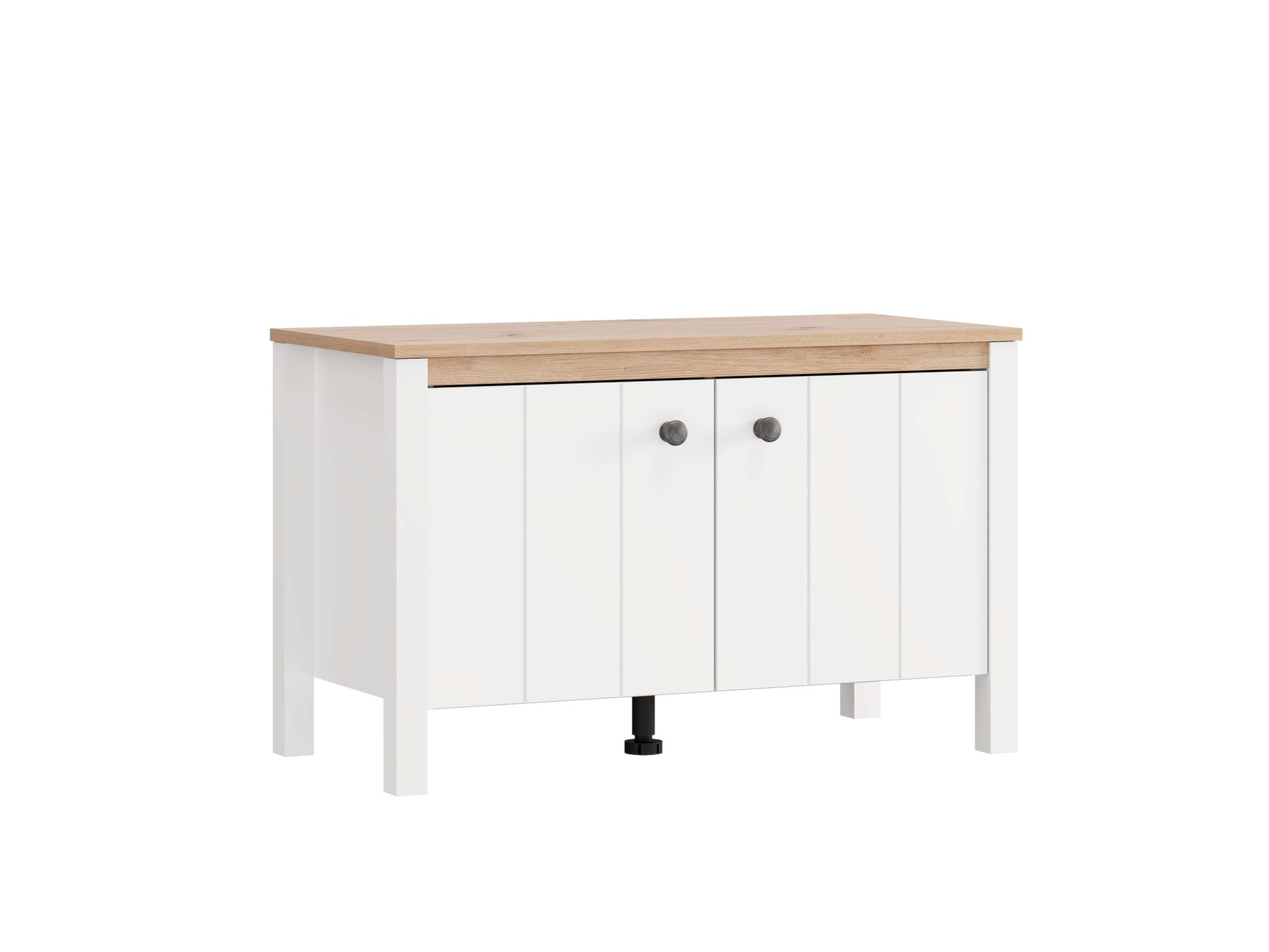 Home affaire Schuhbank »Bedford, Schuhschrank, Schuhregal, Schuhtruhe, Schuhkommode, Sitzbank« mit zwei Türen (dahinter zwei Fächer)