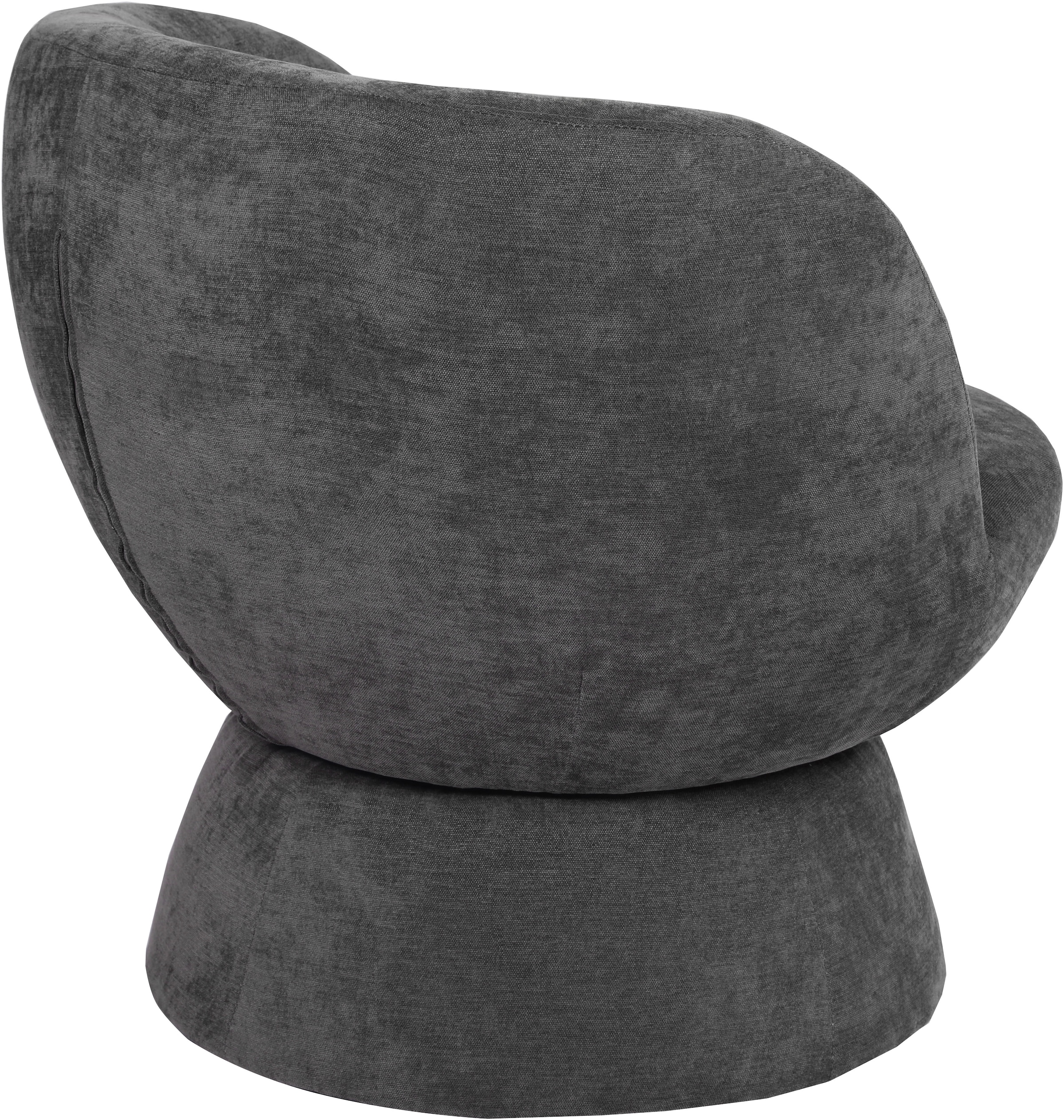 OTTO home Drehsessel »ZAZZA Lese-Sessel, TV-Sessel, Loungesessel« 360° drehbar, feiner Struktur-Bezug