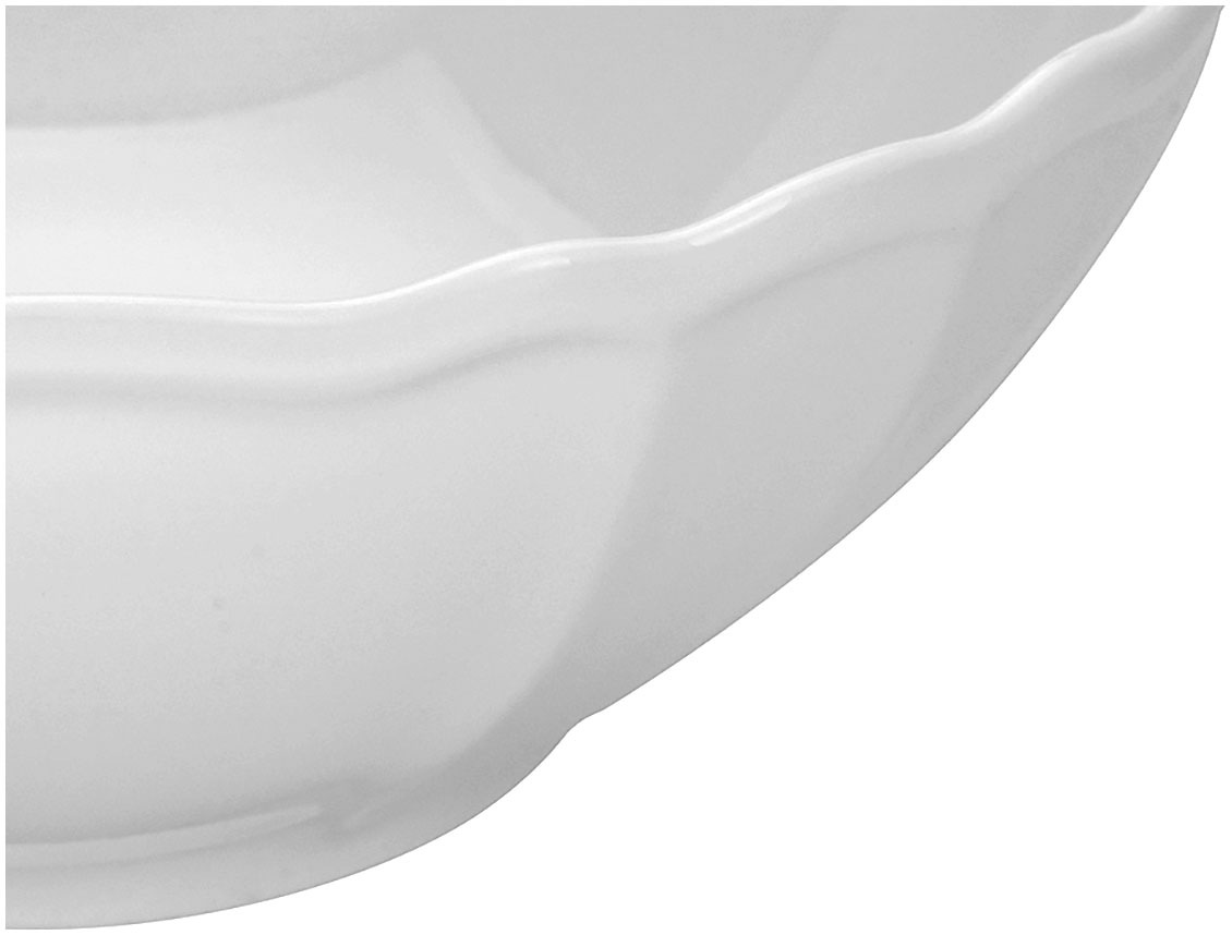 Thumbnail - CreaTable Kombiservice "Geschirr-Set Flora" Service weiß, klassische Form im Landhausstil 16 Teile, für 4 Personen