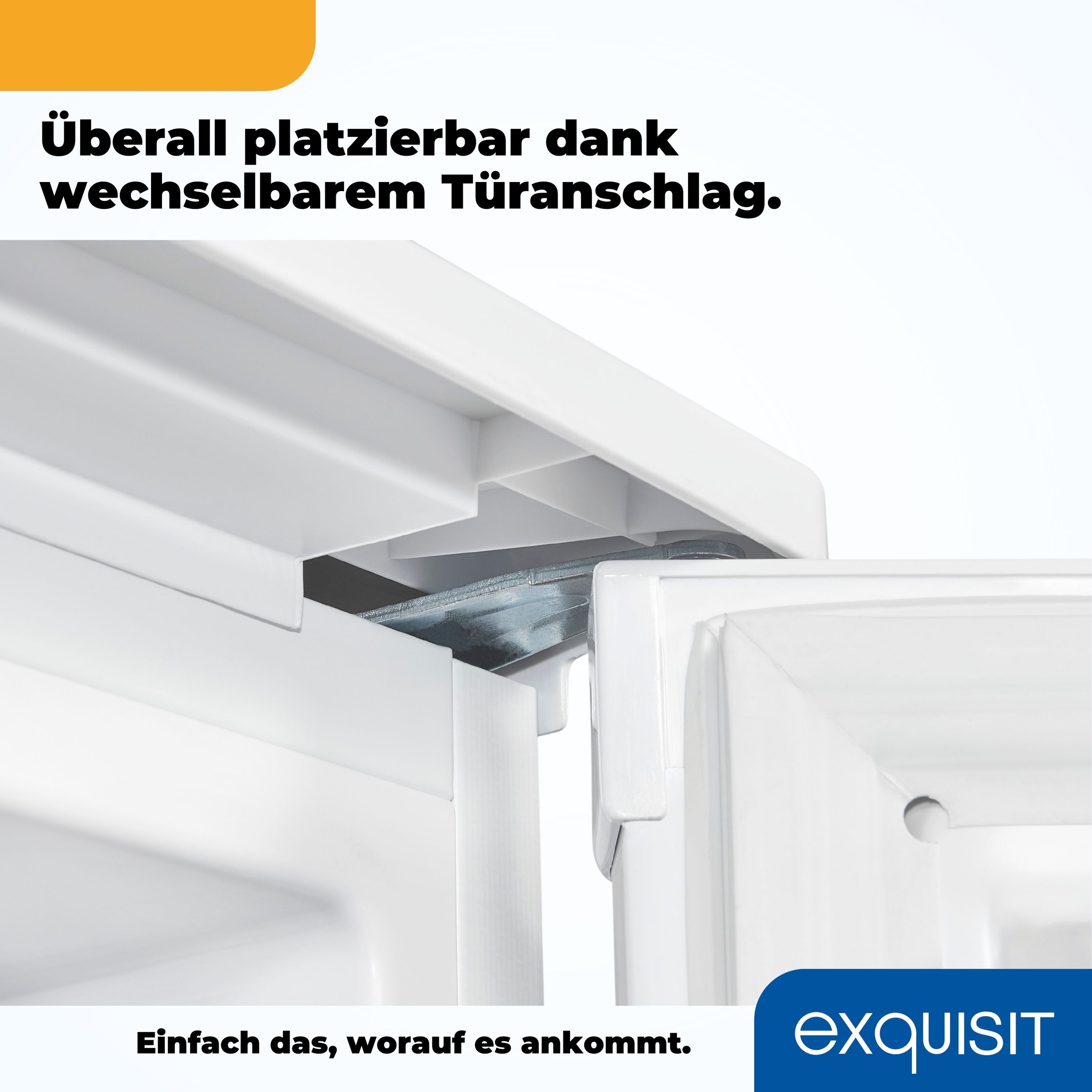 exquisit Kühlschrank »KS117-3-040E weiss«