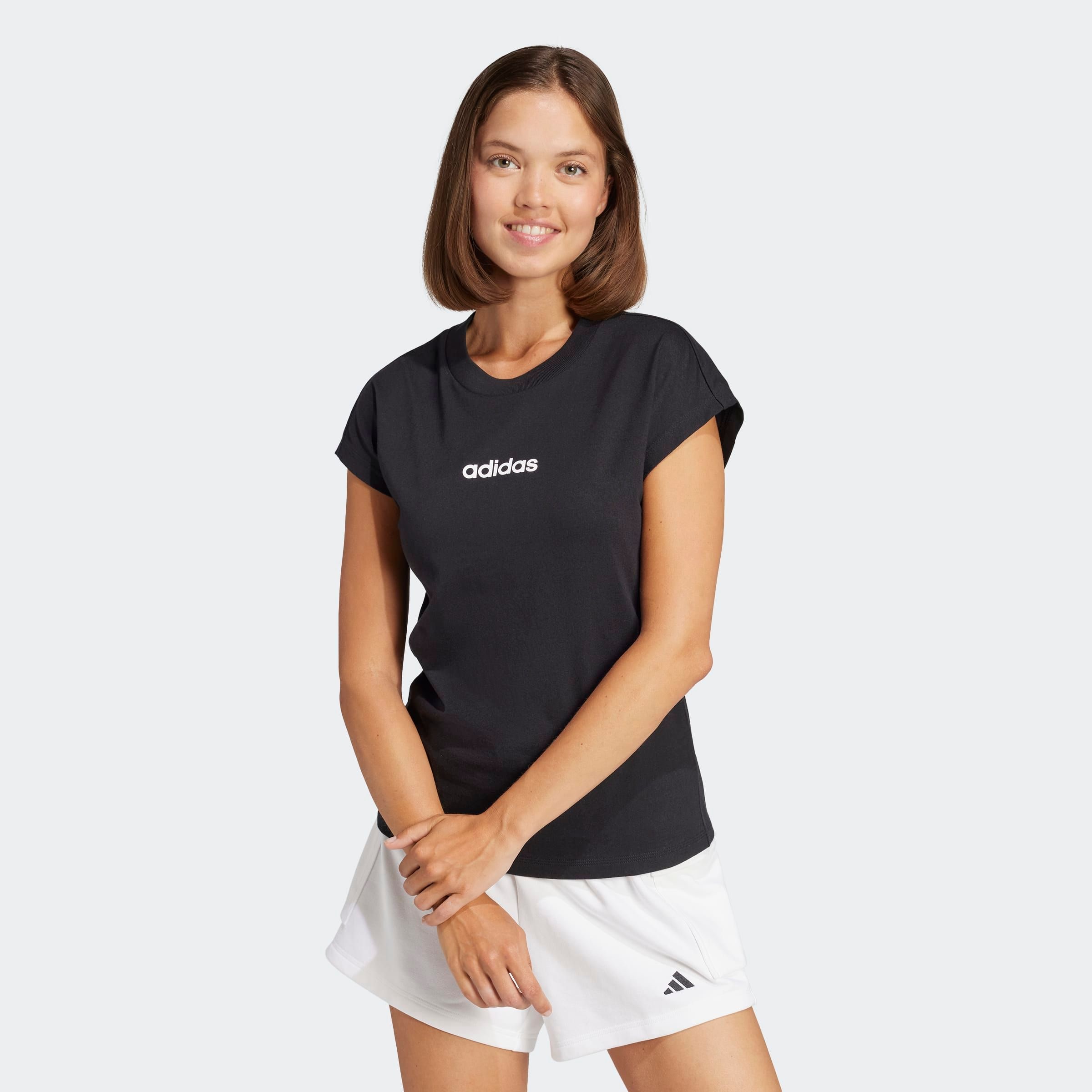 adidas Sportswear T-Shirt "W LIN SJ T", Basic T-Shirt aus weichem Material günstig online kaufen