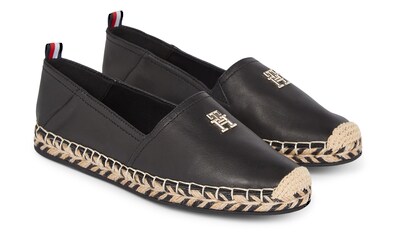 Espadrille »TH LEATHER FLAT ESPADRILLE«