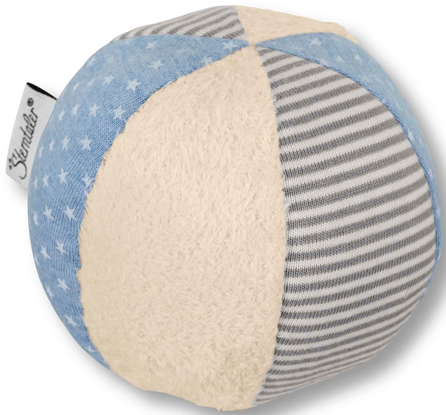 Sterntaler® Softball »Stoff, blau/beige«, für Babys