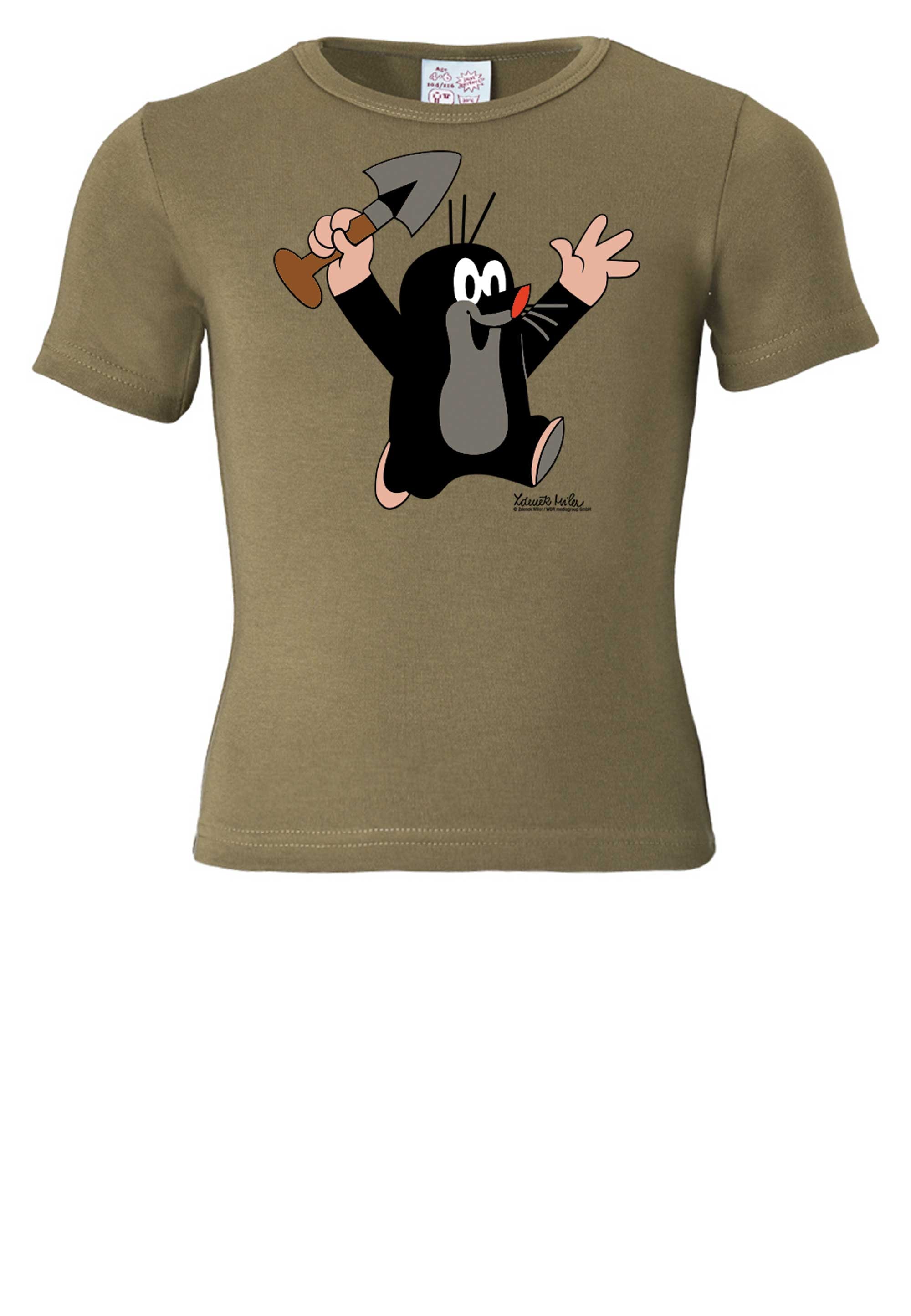 LOGOSHIRT T-Shirt »Der kleine Maulwurf«, mit lizenzierten Originaldesign