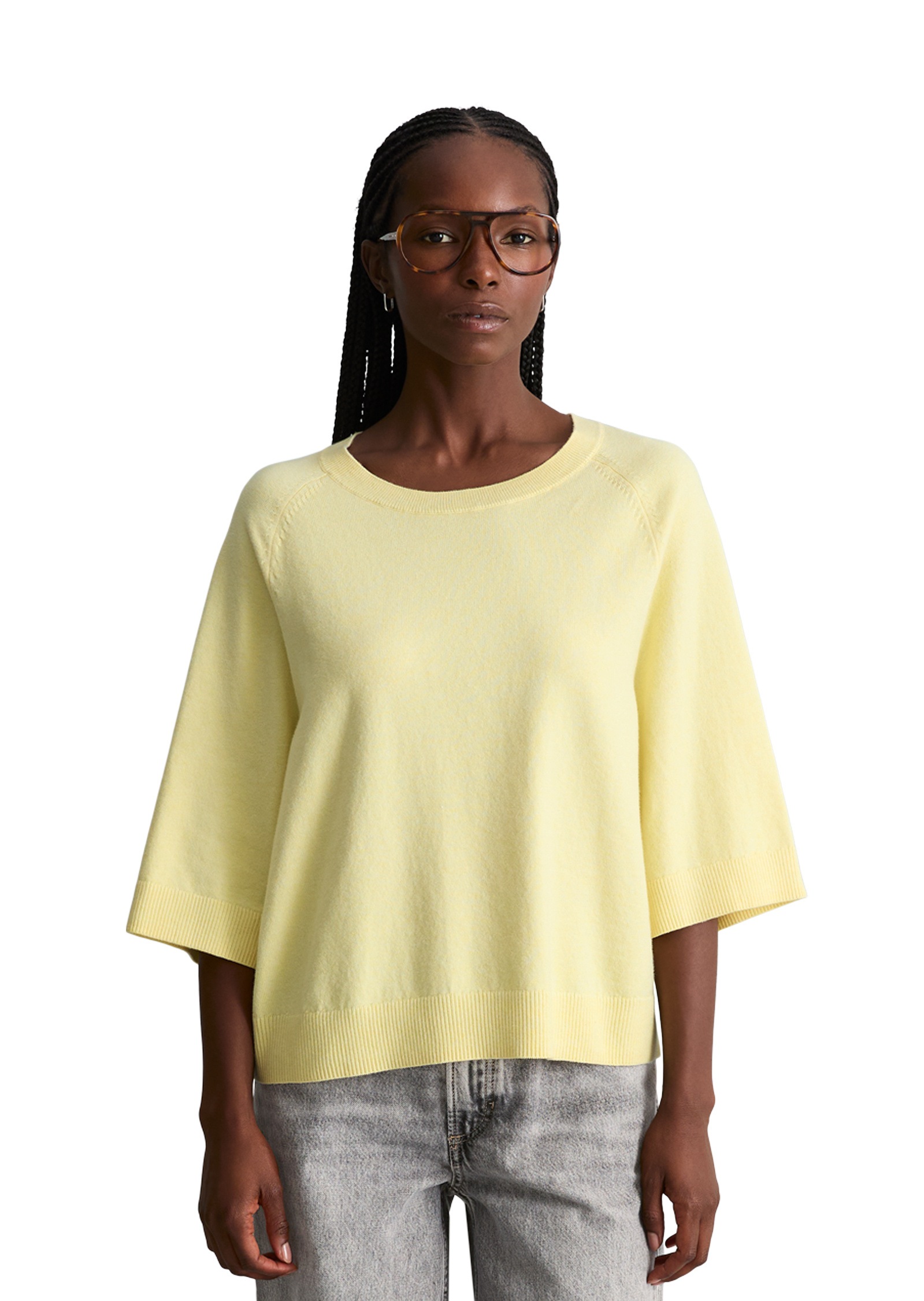 Marc OPolo DENIM Strickpullover "aus Soft Cotton Stretch"