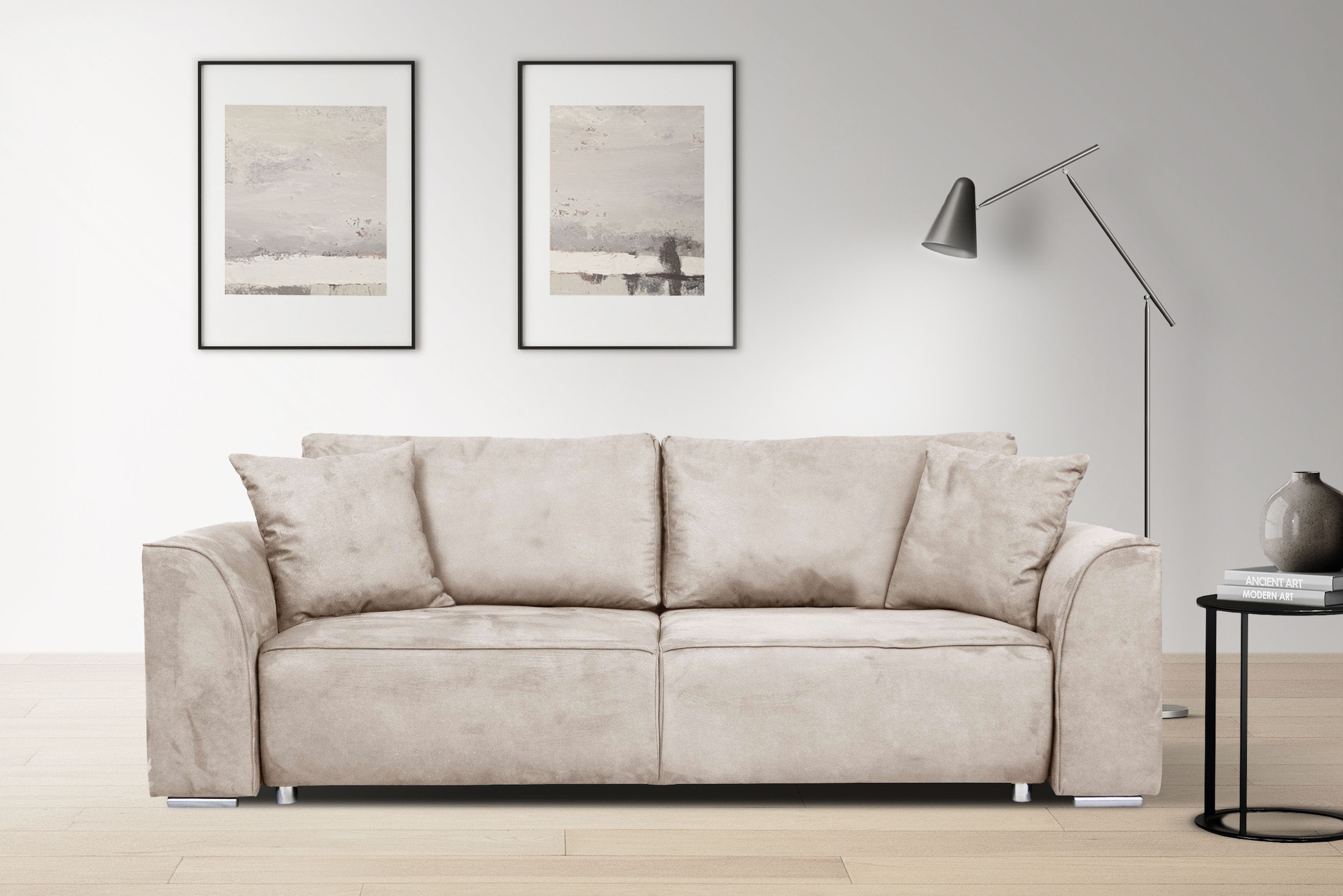 OTTO home 3-Sitzer "BEATRICE auch als Schlafsofa mit Bettkasten, B/T/H 250/ günstig online kaufen