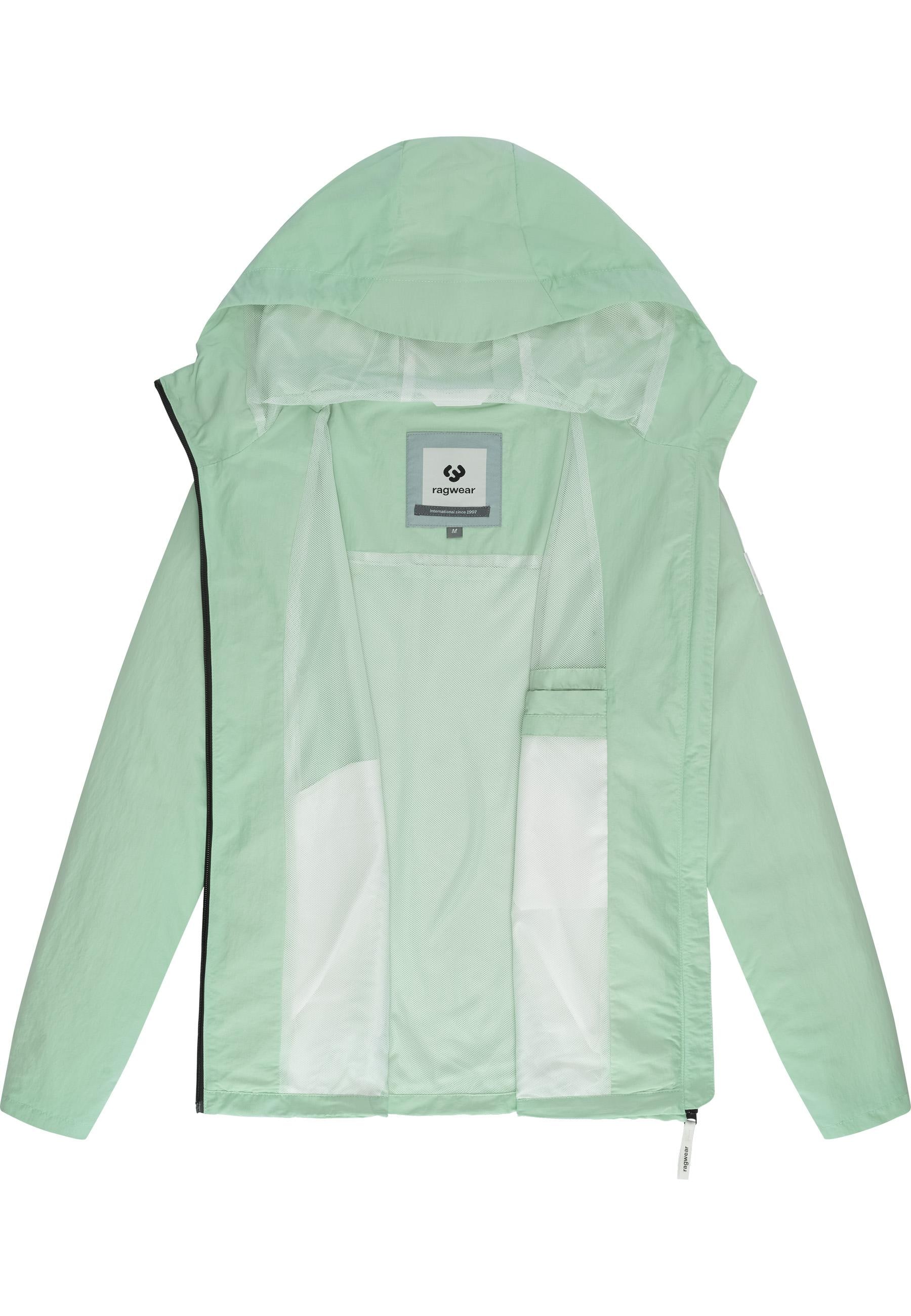 Ragwear Outdoorjacke »Lewie«, mit Kapuze, Übergangsjacke mit wasserdichtem Reißverschluss