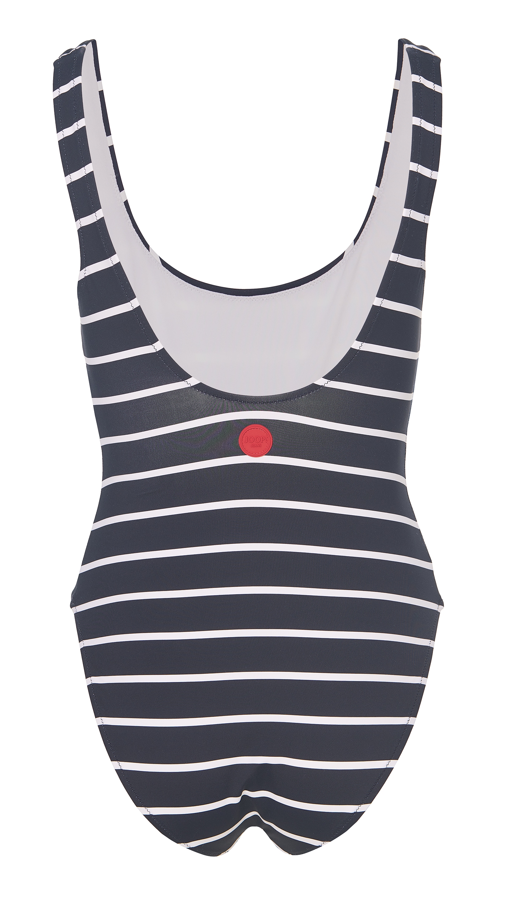 JOOP! Jeans Badeanzug »JEANS! Easy Summer«, Streifen-Design, Logo-Print