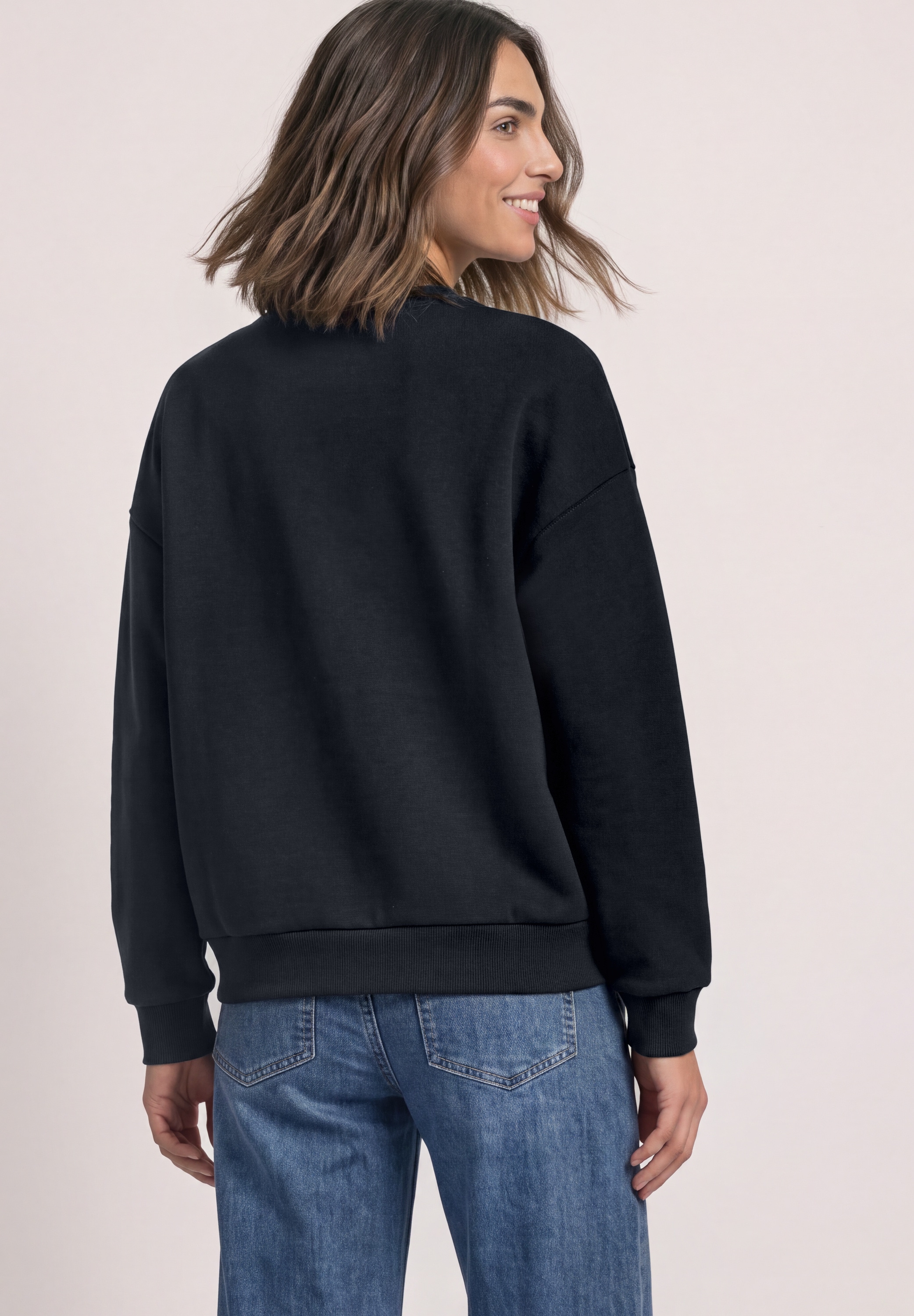 STREET ONE Sweatshirt , mit dekorativem Folien-Print
