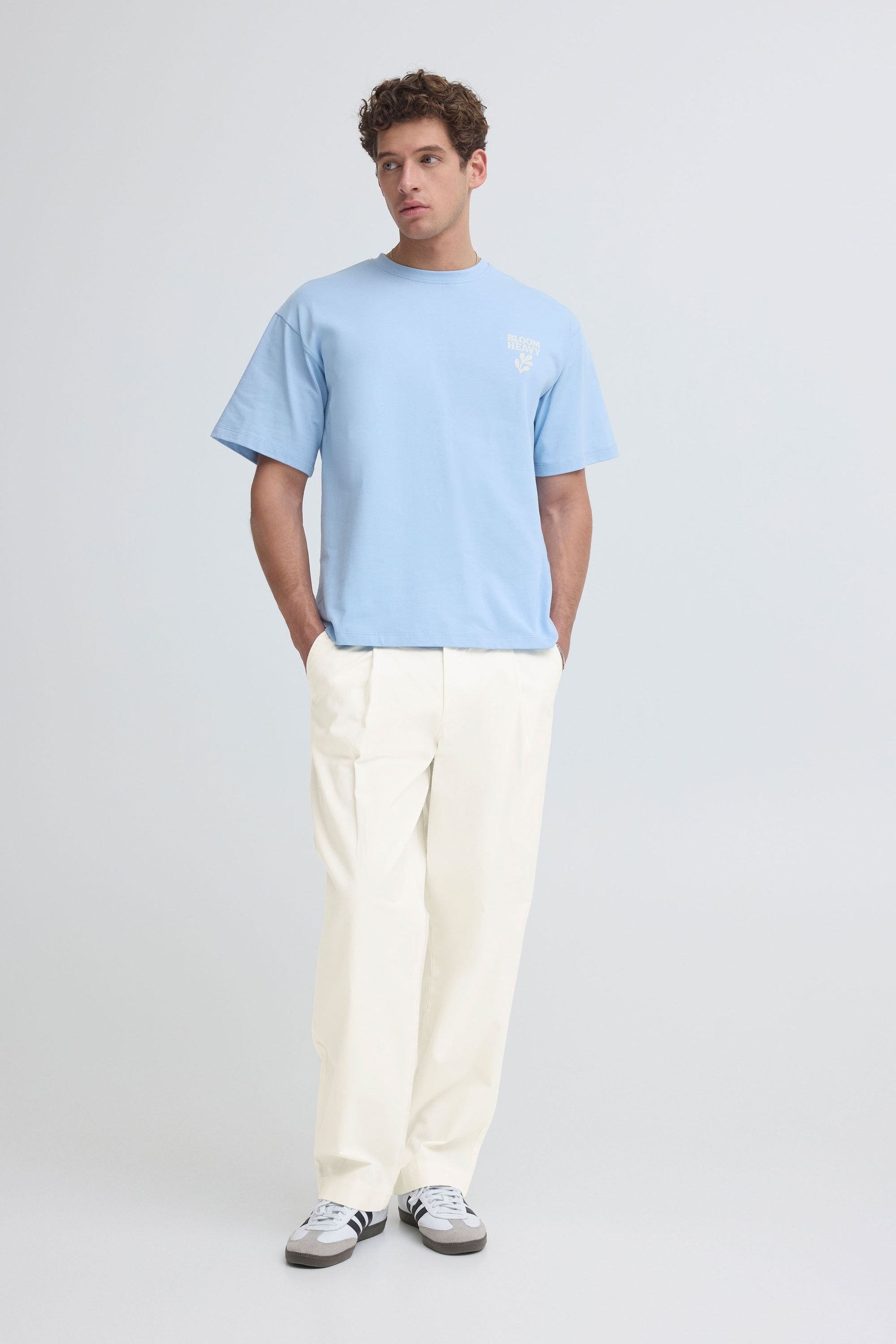 Casual Friday Leinenhose "Leinenhose CFValer Pleated" günstig online kaufen