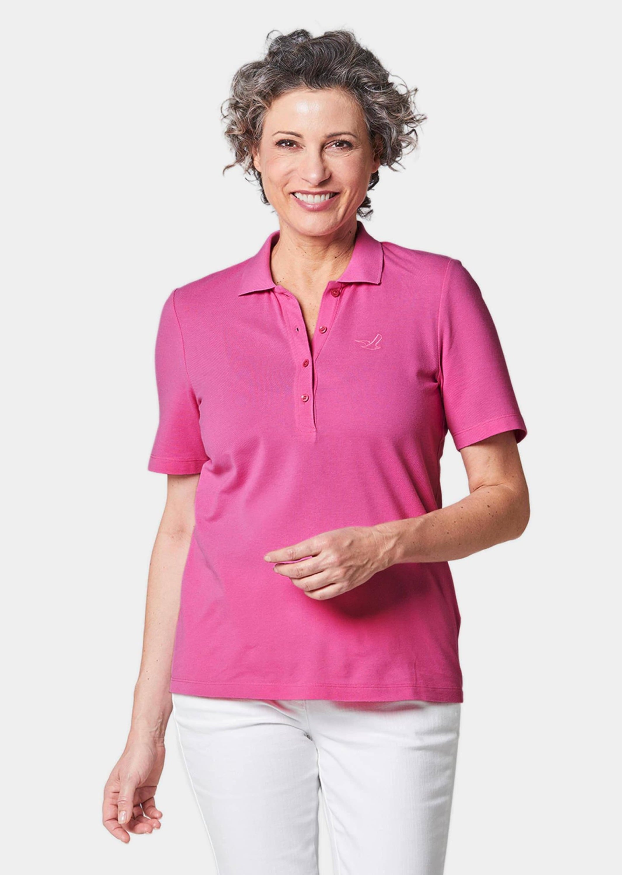 GOLDNER Poloshirt »Poloshirt Poloshirt in hochwertiger Pikee-Qualität«
