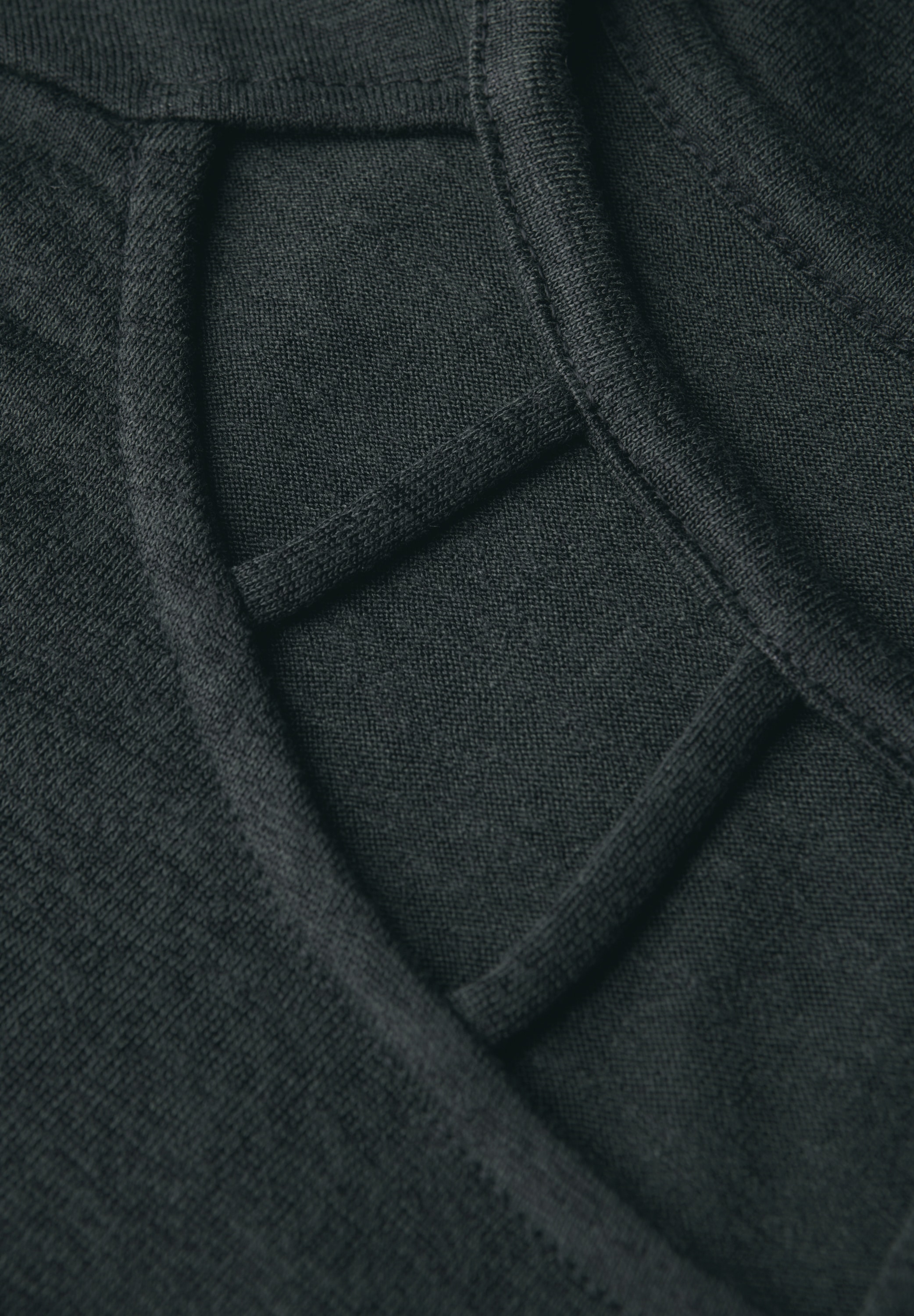 STREET ONE T-Shirt, aus elastischem Materialmix