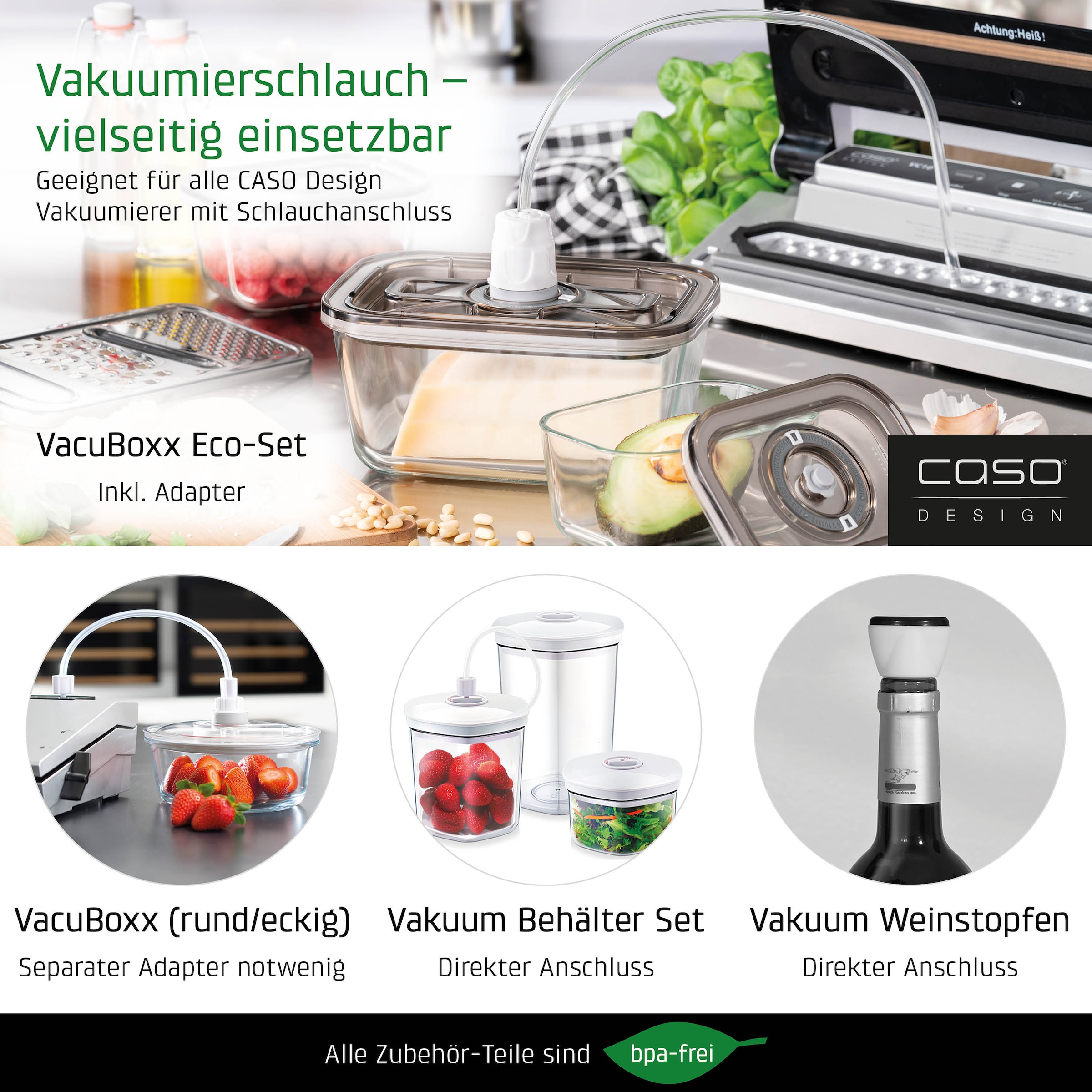 Caso Vakuumierer »1525 VRH490 advanced« 110 W