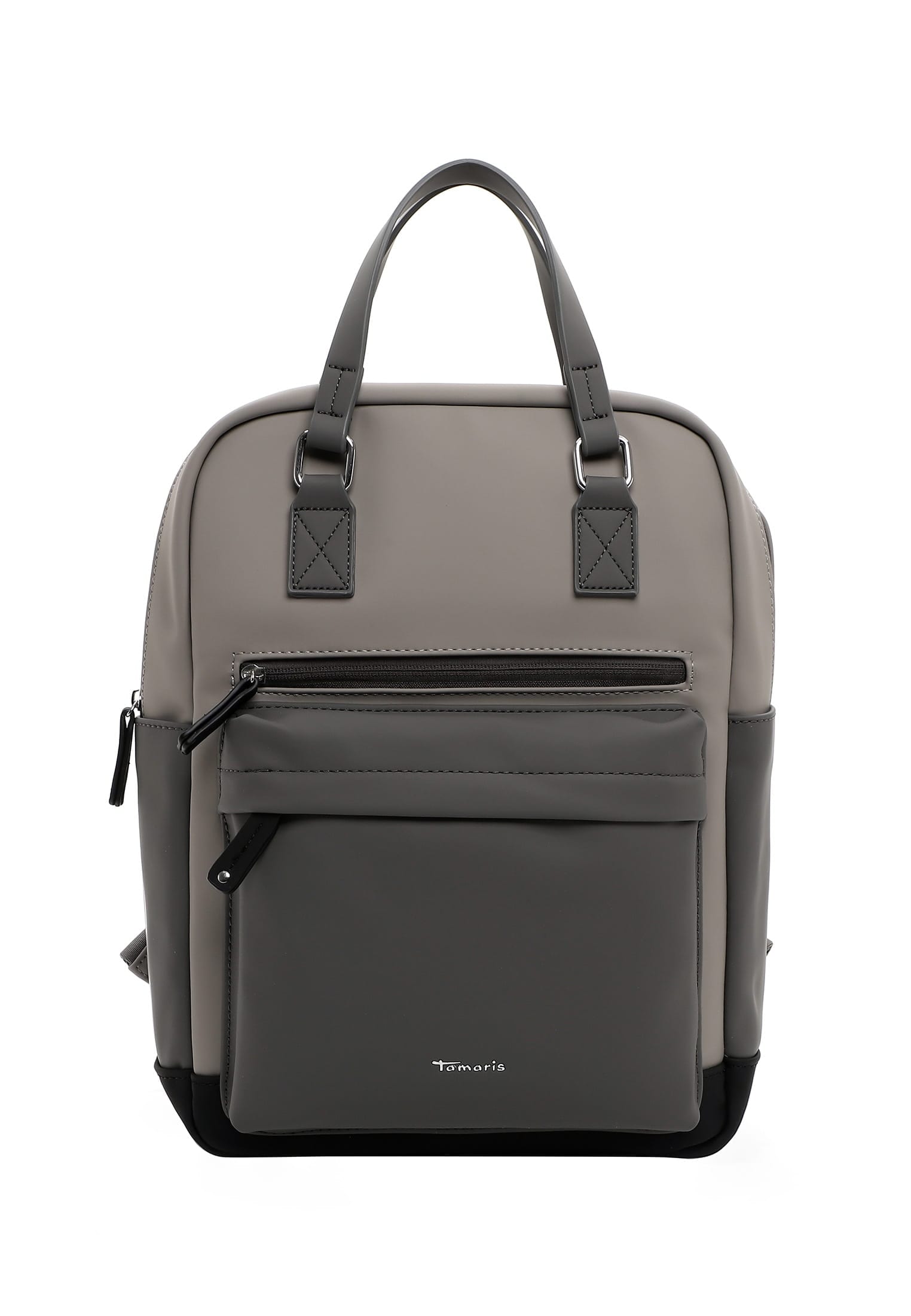 TAMARIS Rucksack "Rucksack TAS Gianna", beige, Obermaterial: 60% Polyurethan PU. 40% Polyester PES., Rucksäcke