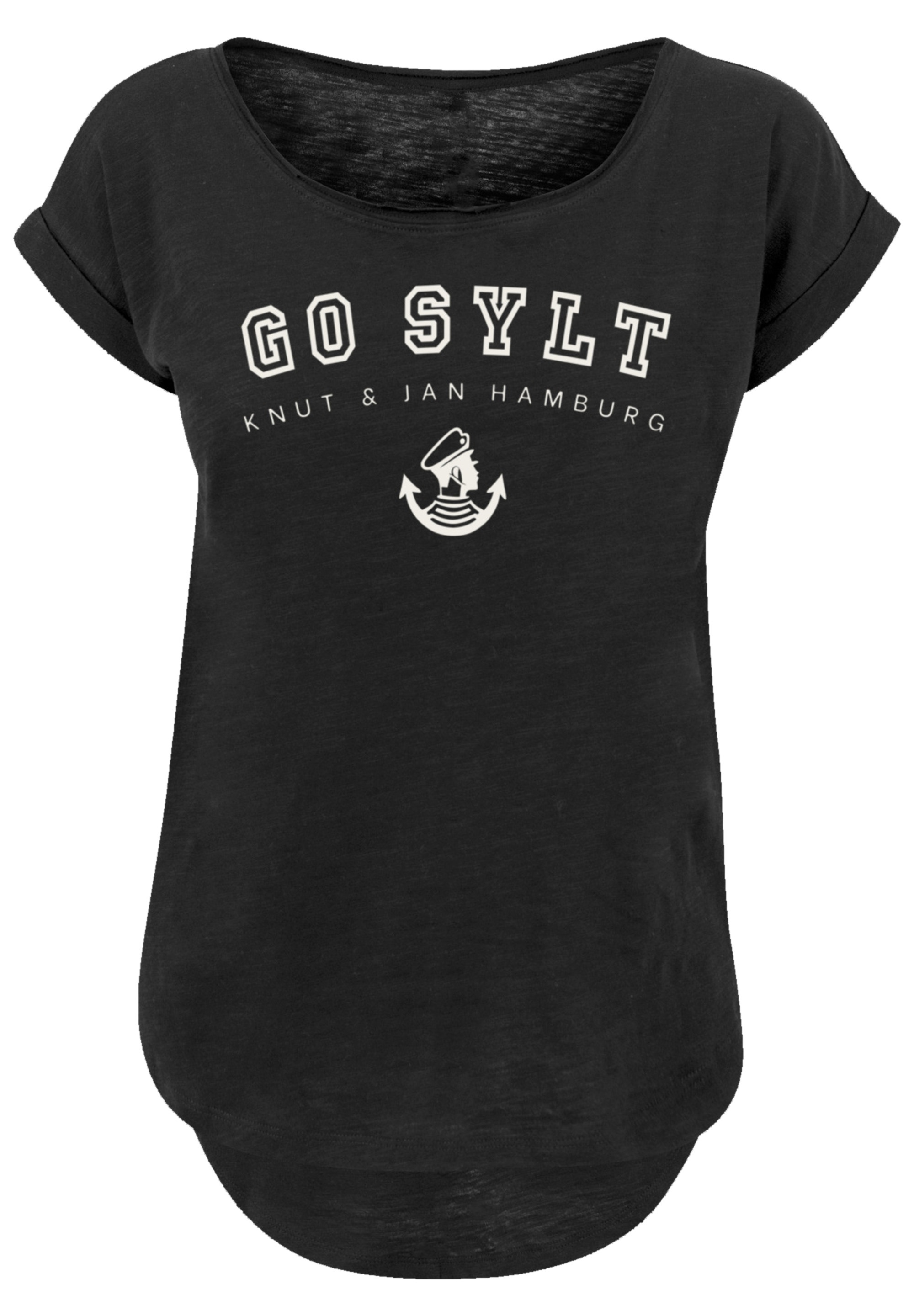 F4NT4STIC Marškinėliai »PLUS SIZE Go Sylt« Print...