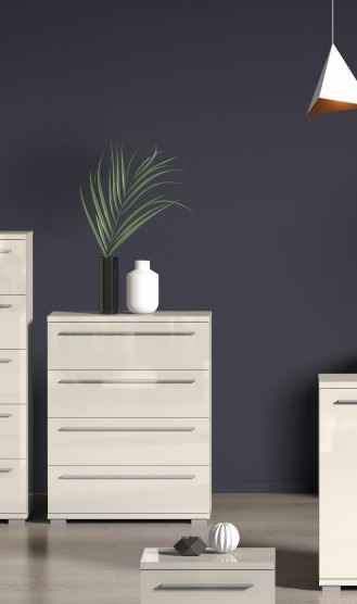 Places of Style Schubkastenkommode "Piano, mit 4 oder 5 Schubladen, FSC-zer günstig online kaufen