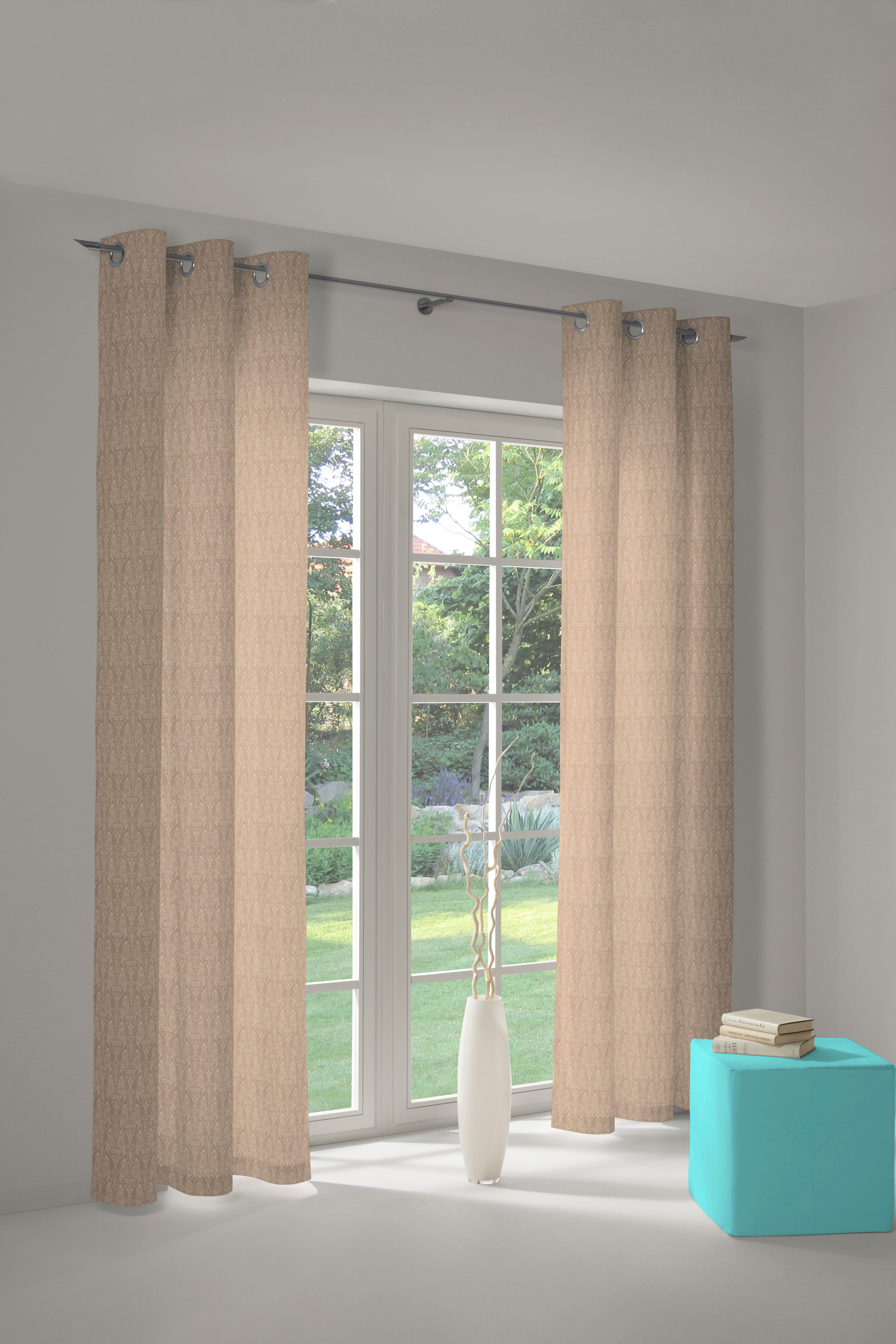 Adam Vorhang "Little Parrot" Ösen 1 Stk. tlg. aus 100% Bio-Baumwolle günstig online kaufen