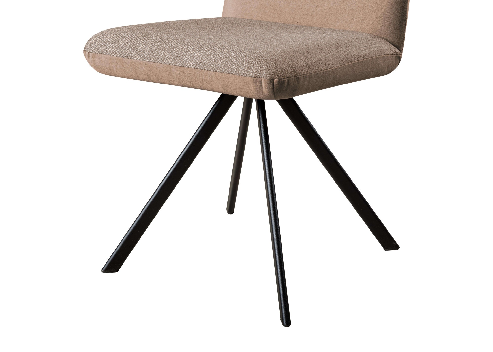 OTTO home Eckbankgruppe »Gabi Essecke, Sitzgruppe, Eckbankgruppe, Küchenbankgruppe« Set, 4tlg, 4 tlg. tlg. Gestell aus matt-schwarzem Flachmetall, stabil, 2-Stoff-Design