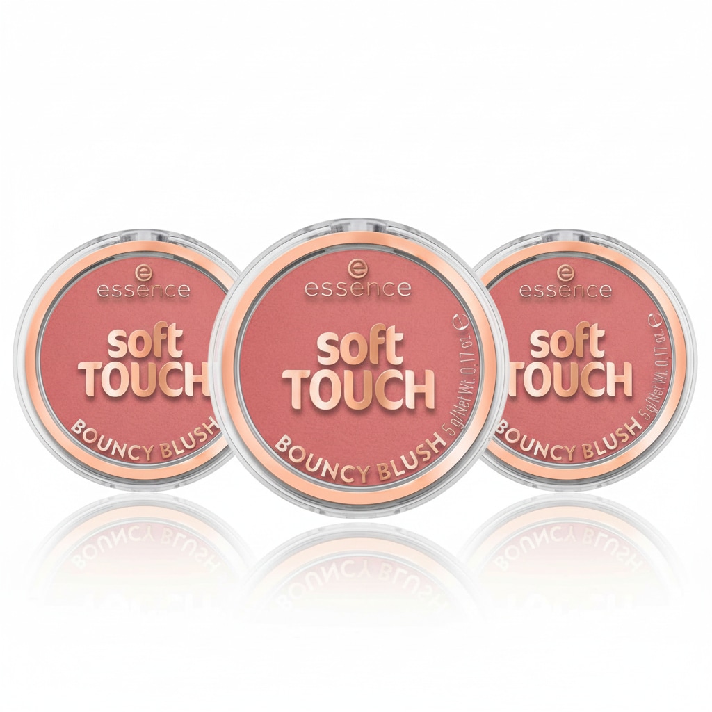Essence Rouge »SOFT TOUCH BOUNCY BLUSH« mittlere Deckkraft, langanhaltend, mattierend, alle Hauttypen