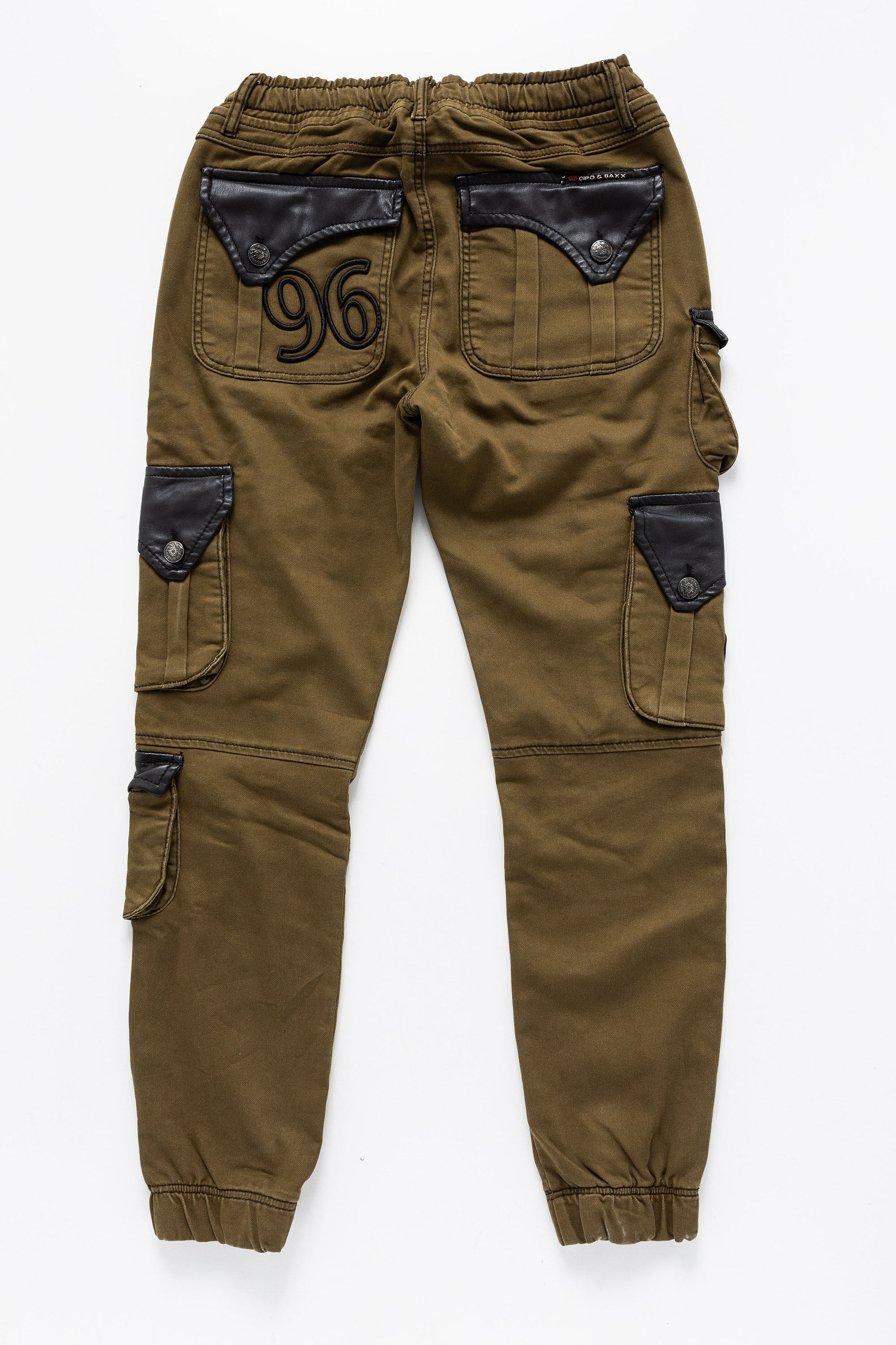 Cipo & Baxx Cargojeans »Hose«, Lässige Details und Applikationen