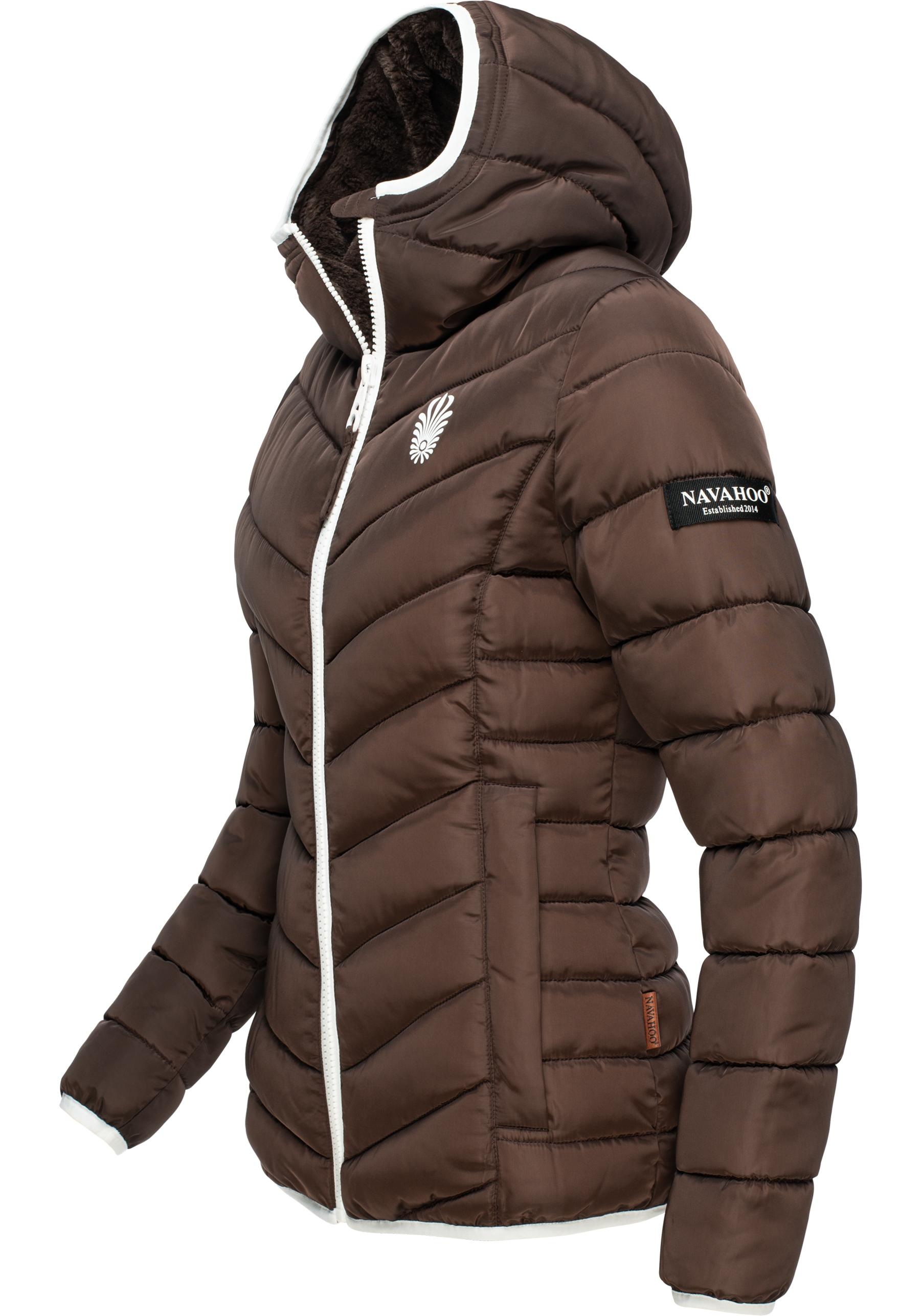 Navahoo Steppjacke "Elva", mit Kapuze, stylische Damen Winterjacke mit Kapu günstig online kaufen