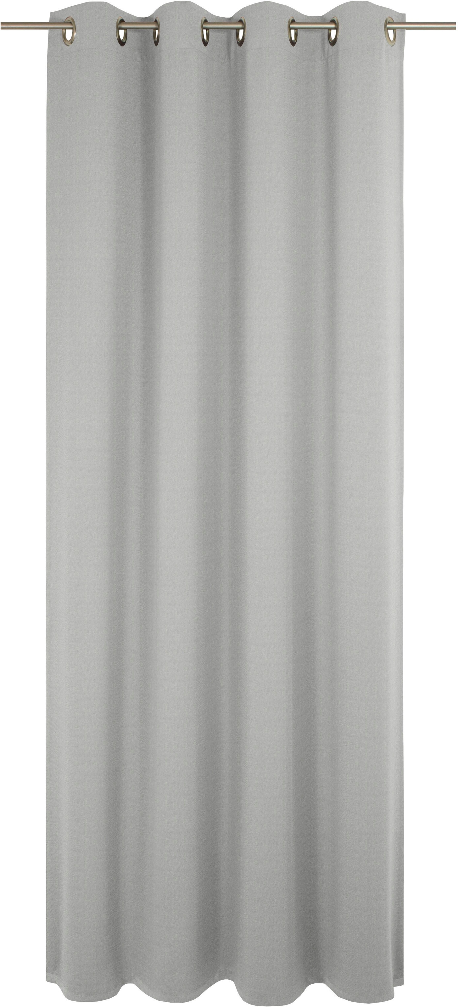 Adam Vorhang "Vorhang Uni Collection Light aus 100 % Bio-Baumwolle, Ösen (1 günstig online kaufen