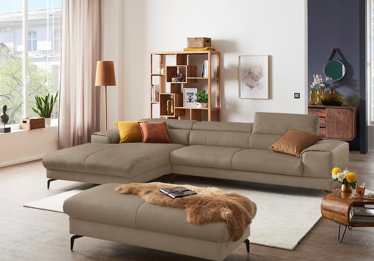 W.SCHILLIG Ecksofa "piedroo, Designsofa mit tollem Sitzkomfort, bequem und günstig online kaufen