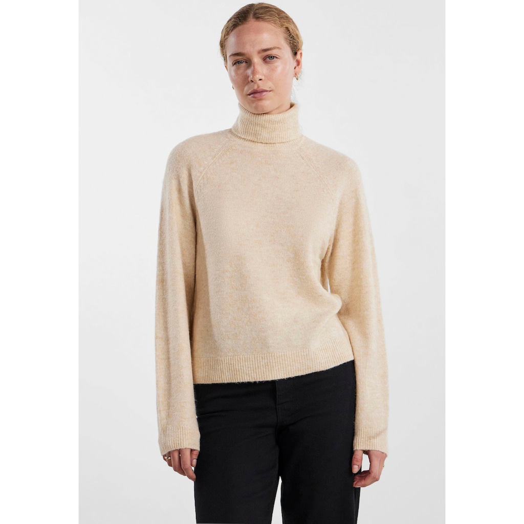 pieces Rollkragenpullover »PCJULIANA LS ROLLNECK KNIT NOOS BC«