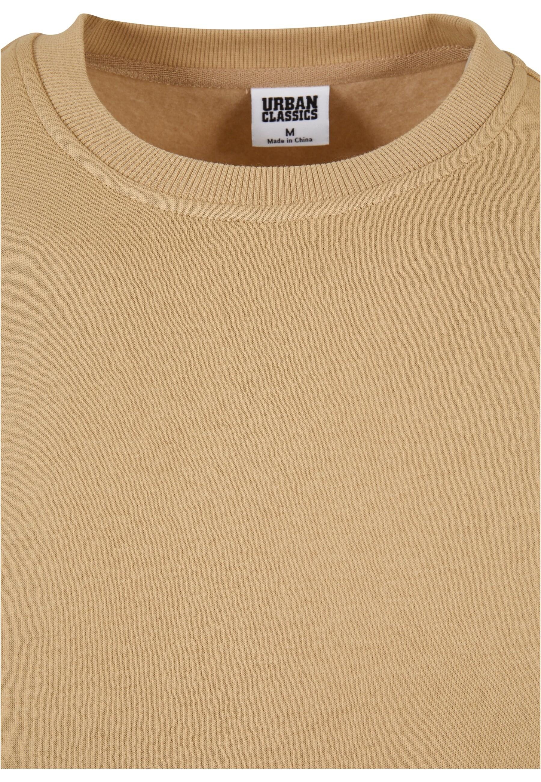 URBAN CLASSICS Rundhalspullover »Urban Classics Herren Basic Terry Crew«, (1 tlg.)