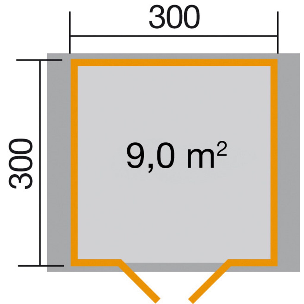weka Gartenhaus »Gr.3«