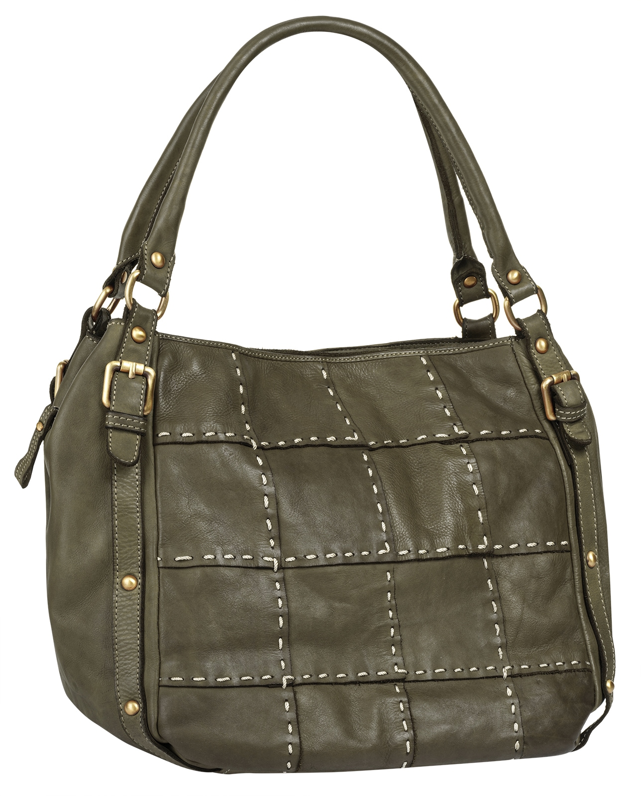 Samantha Look Shopper, echt Leder, Made in Italy