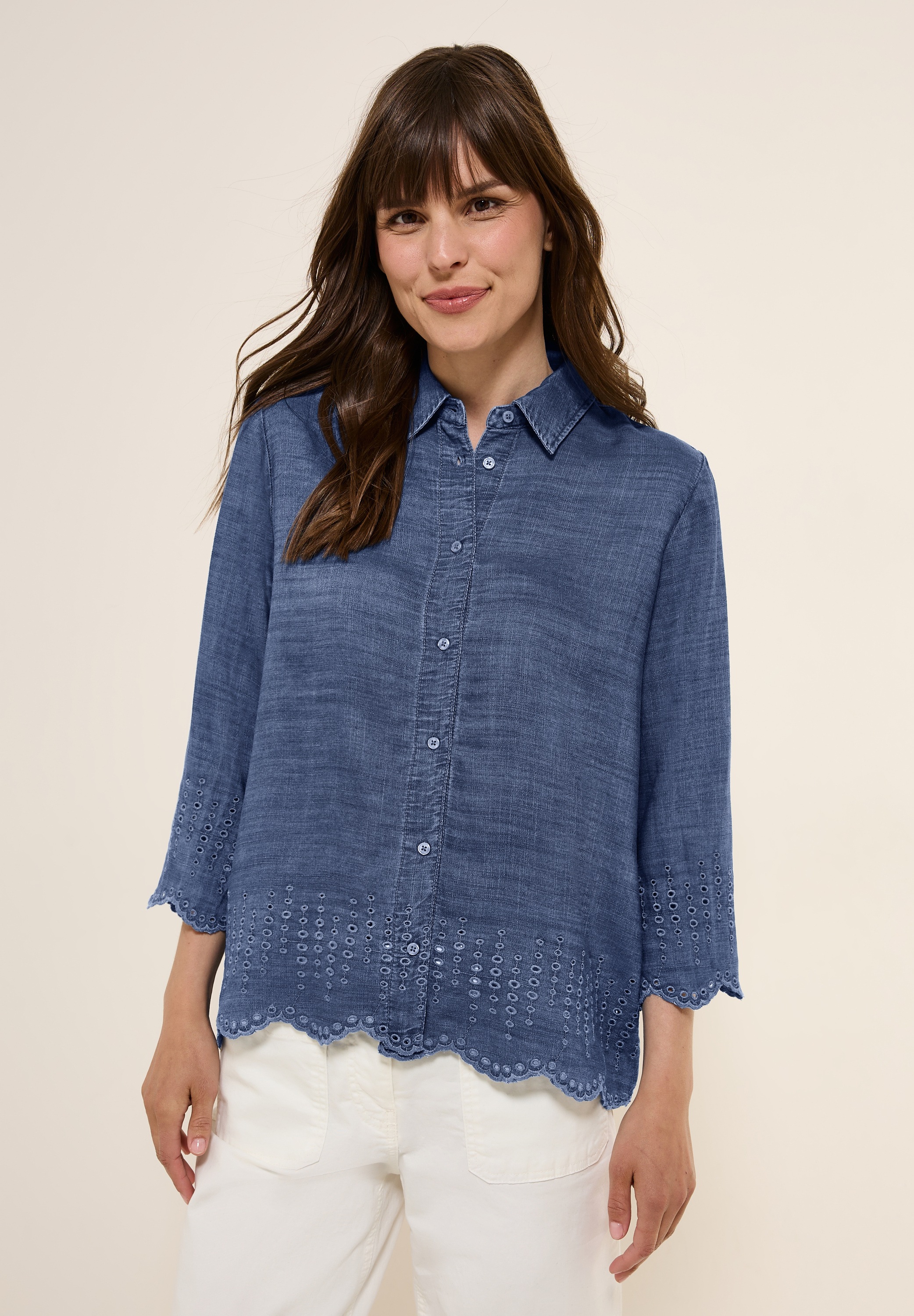 Cecil Shirtbluse, mit 3/4 Ärmeln günstig online kaufen