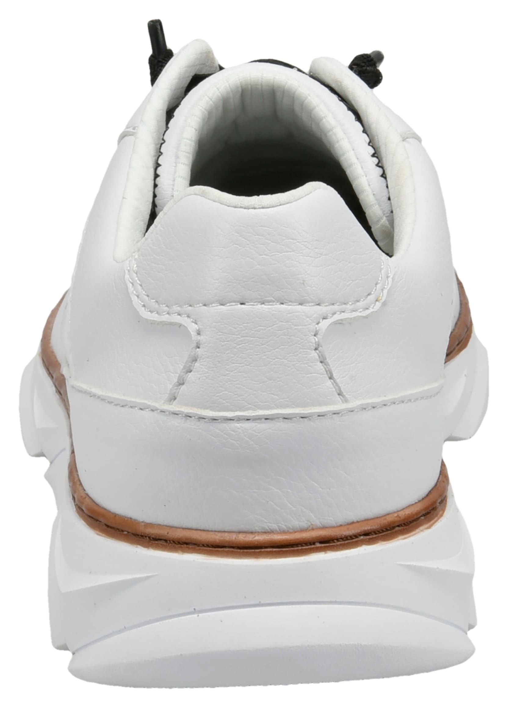 bugatti Slip-On Sneaker, Freizeitschuh, Halbschuh, Slipper mit Kontrast-Rahmenbesatz