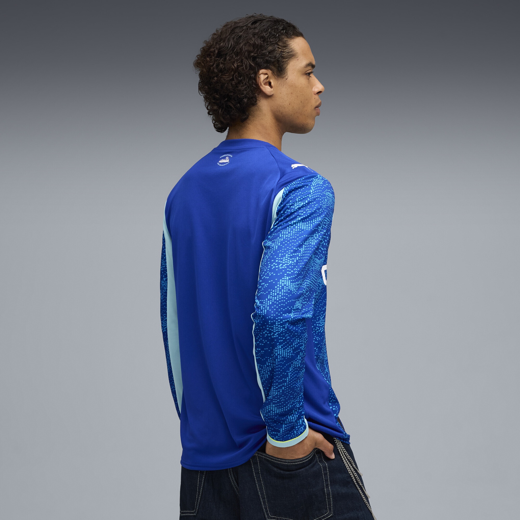 PUMA Trainingsshirt »Olympique de Marseille 25/26 Langarm-Ausweichtrikot Herren«