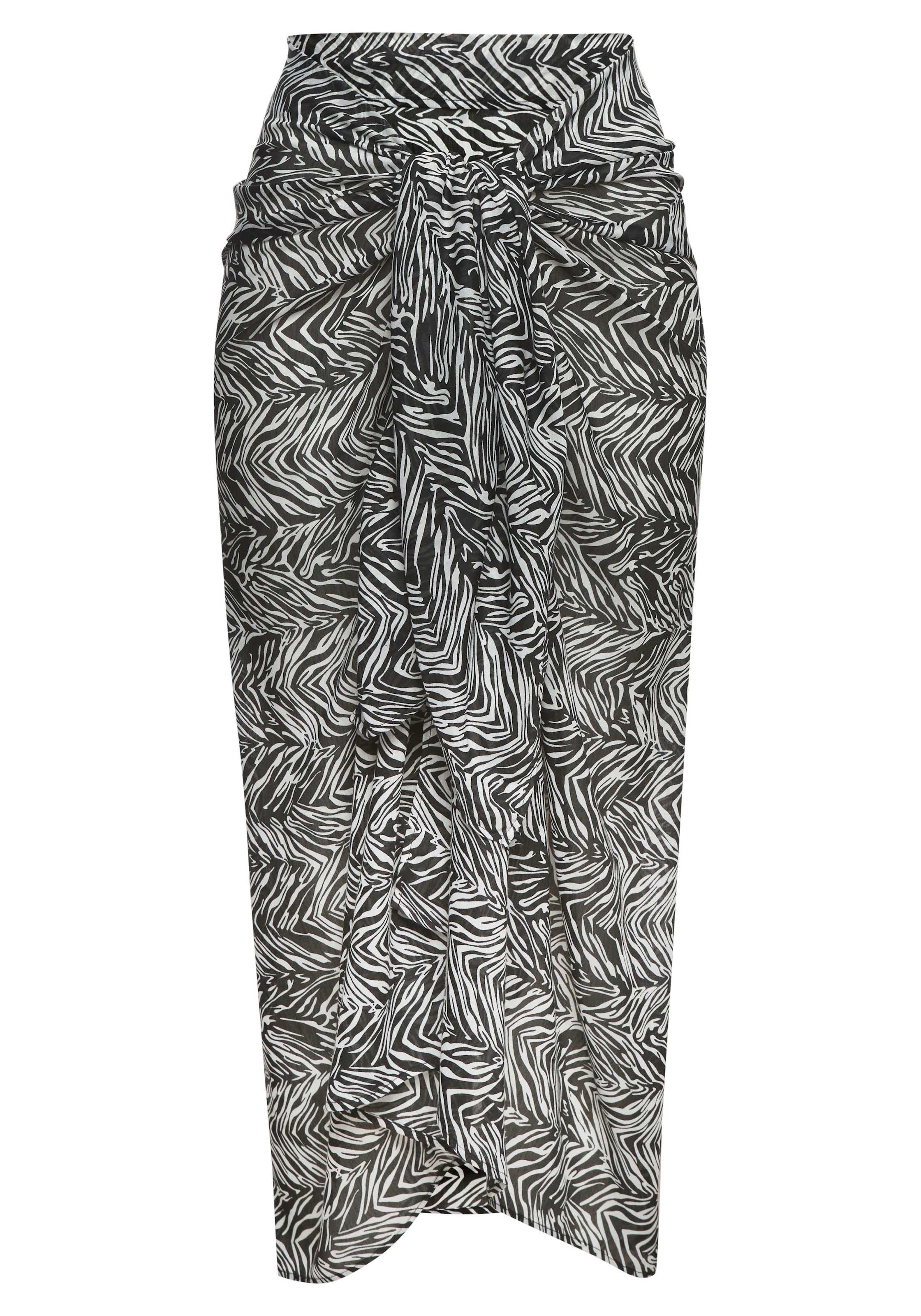 s.Oliver Strandrock, mit Animalprint