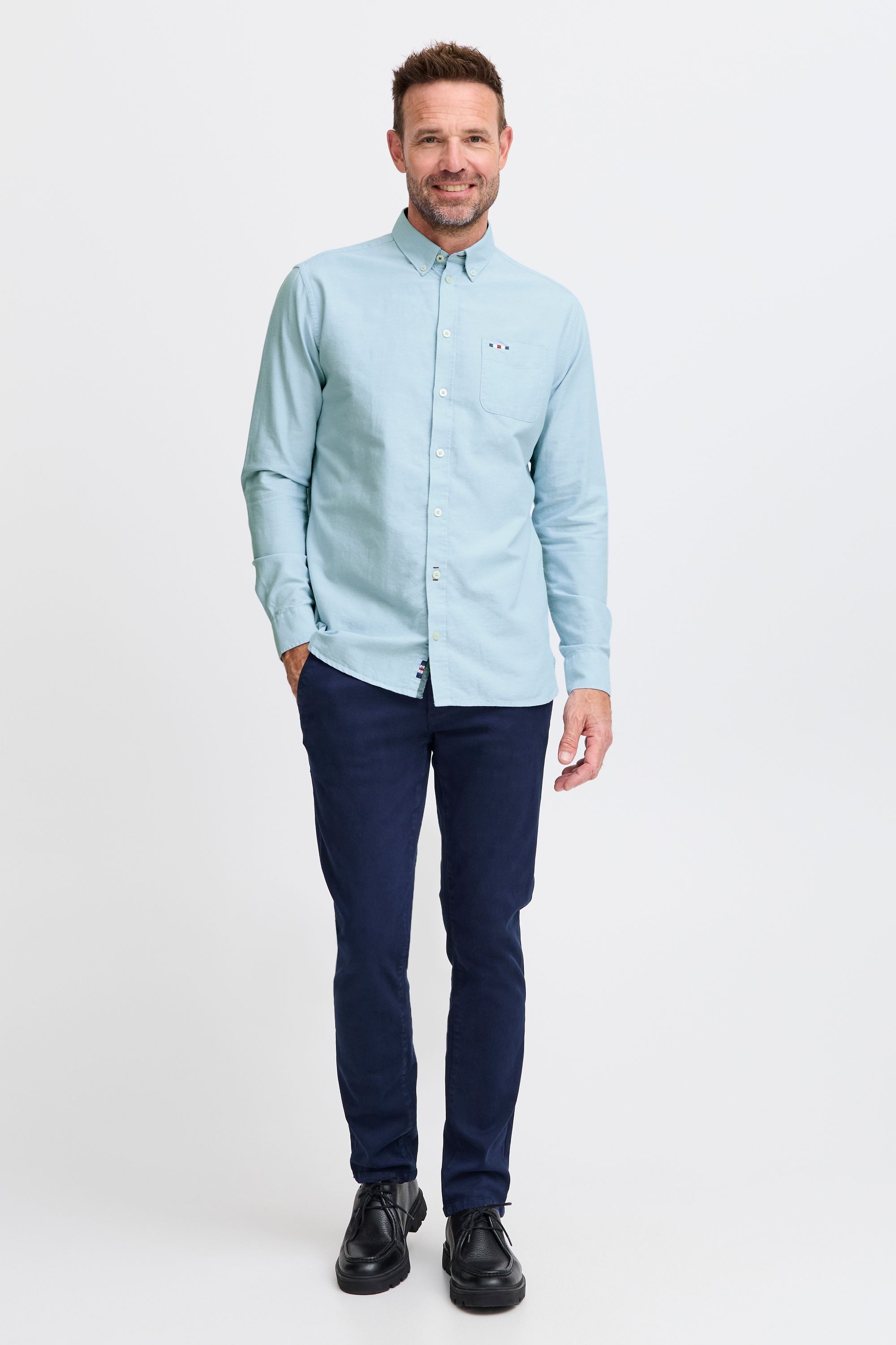 FQ1924 Businesshemd "Businesshemd FQSTEVEN oxford LS shirt" günstig online kaufen