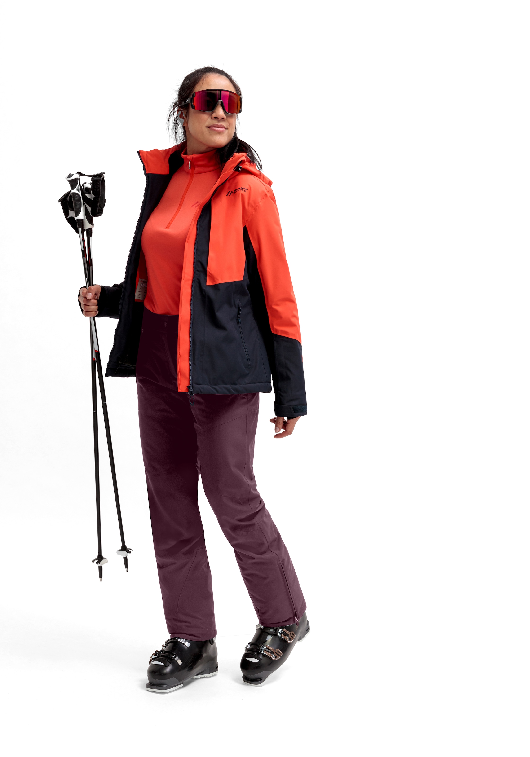 Maier Sports Skihose »Majelletta W«  Damen Schneehose wasserdicht 4-Wege-Stretch Regular Fit