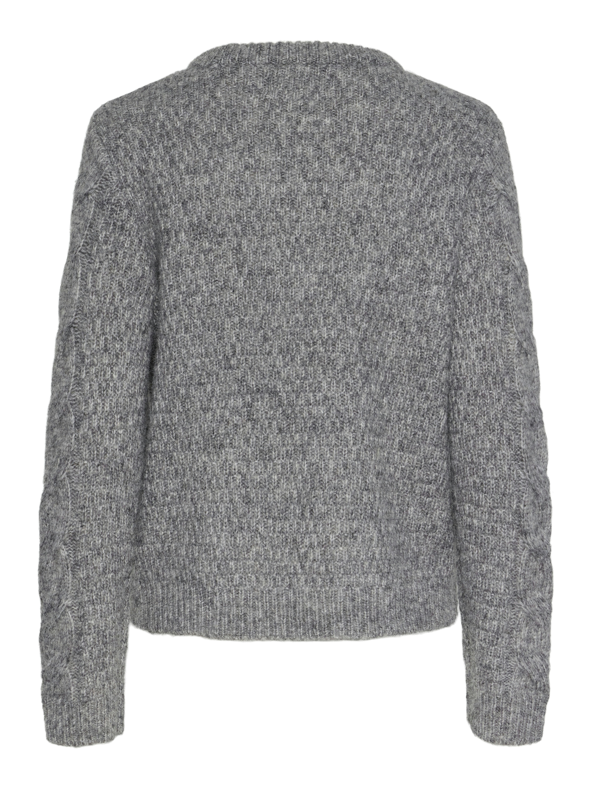 pieces Strickpullover »PCNINA LS O-NECK KNIT NOOS BC«