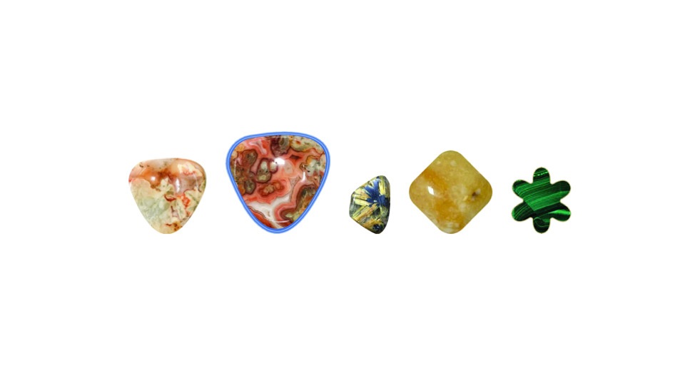 Crocs Schuhanstecker »Jibbitz™ Crafted Stones«, Charm Anstecker