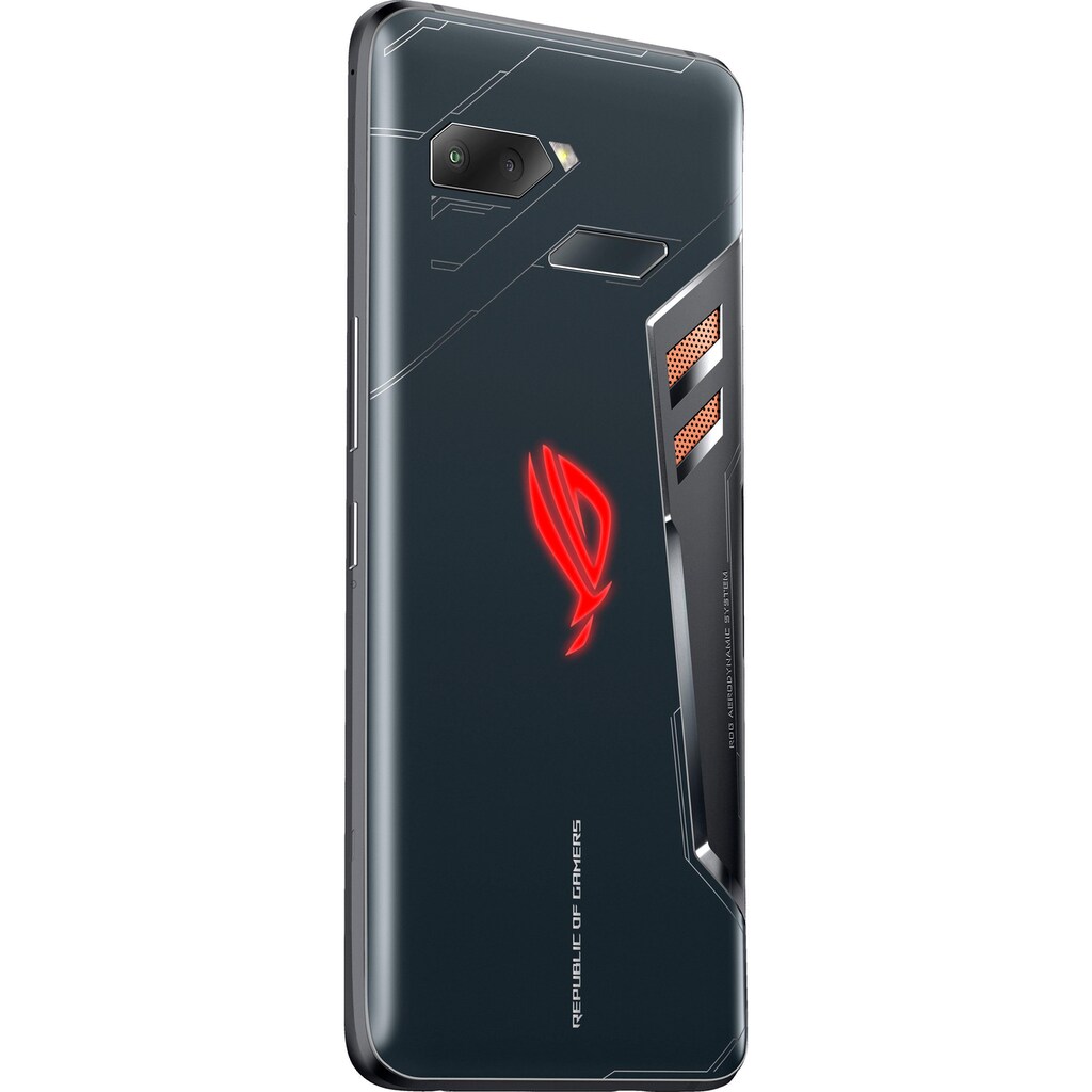 Asus Smartphone »ROG Phone ZS600 KL«, schwarz, 15,24 cm/6 Zoll, 128 GB Speicherplatz, 12 MP Kamera