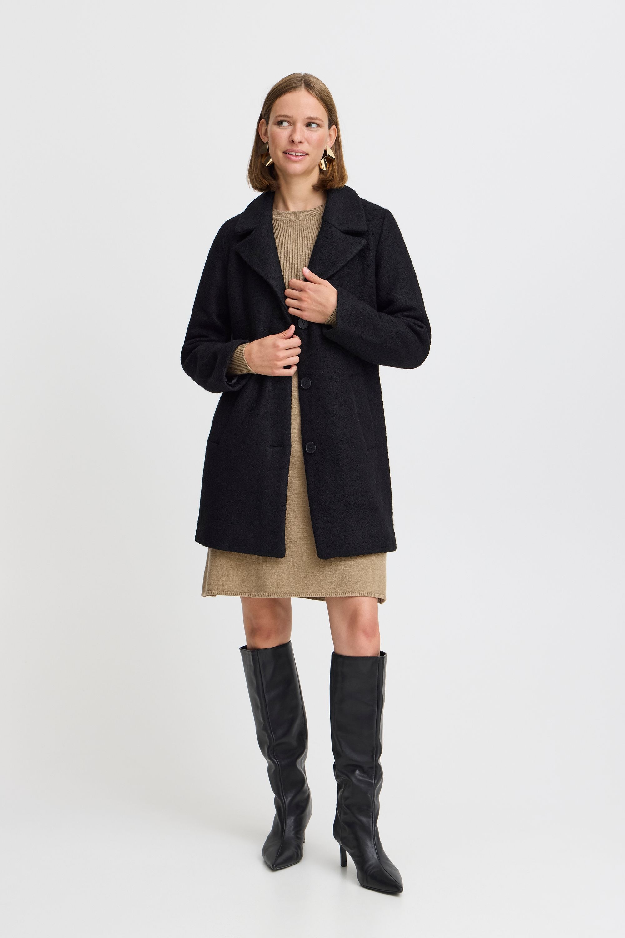 b.young Wollmantel "Wollmantel BYCECILA SH COAT" günstig online kaufen