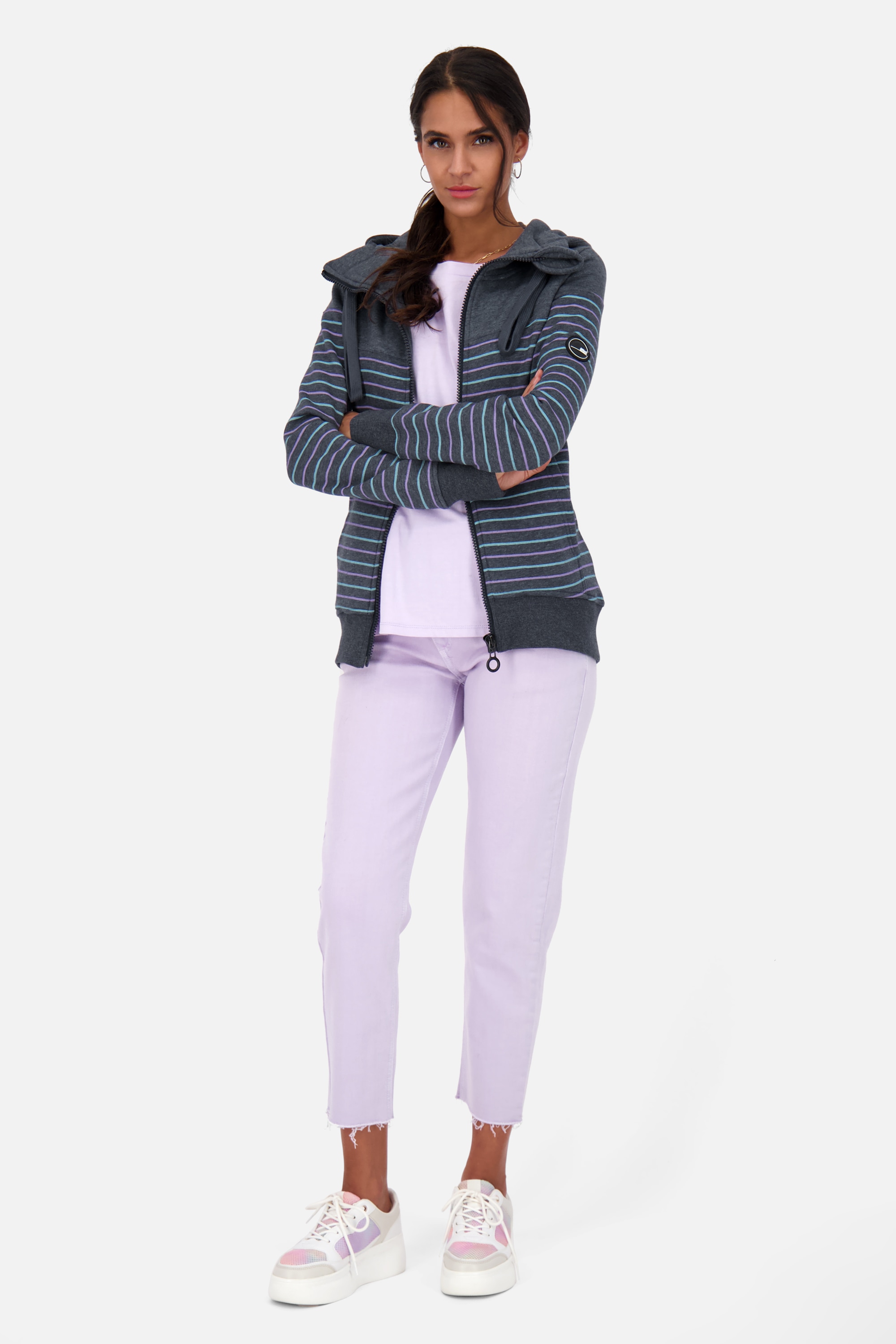 Alife & Kickin Kapuzensweatjacke »Damen PalinaAK Z«