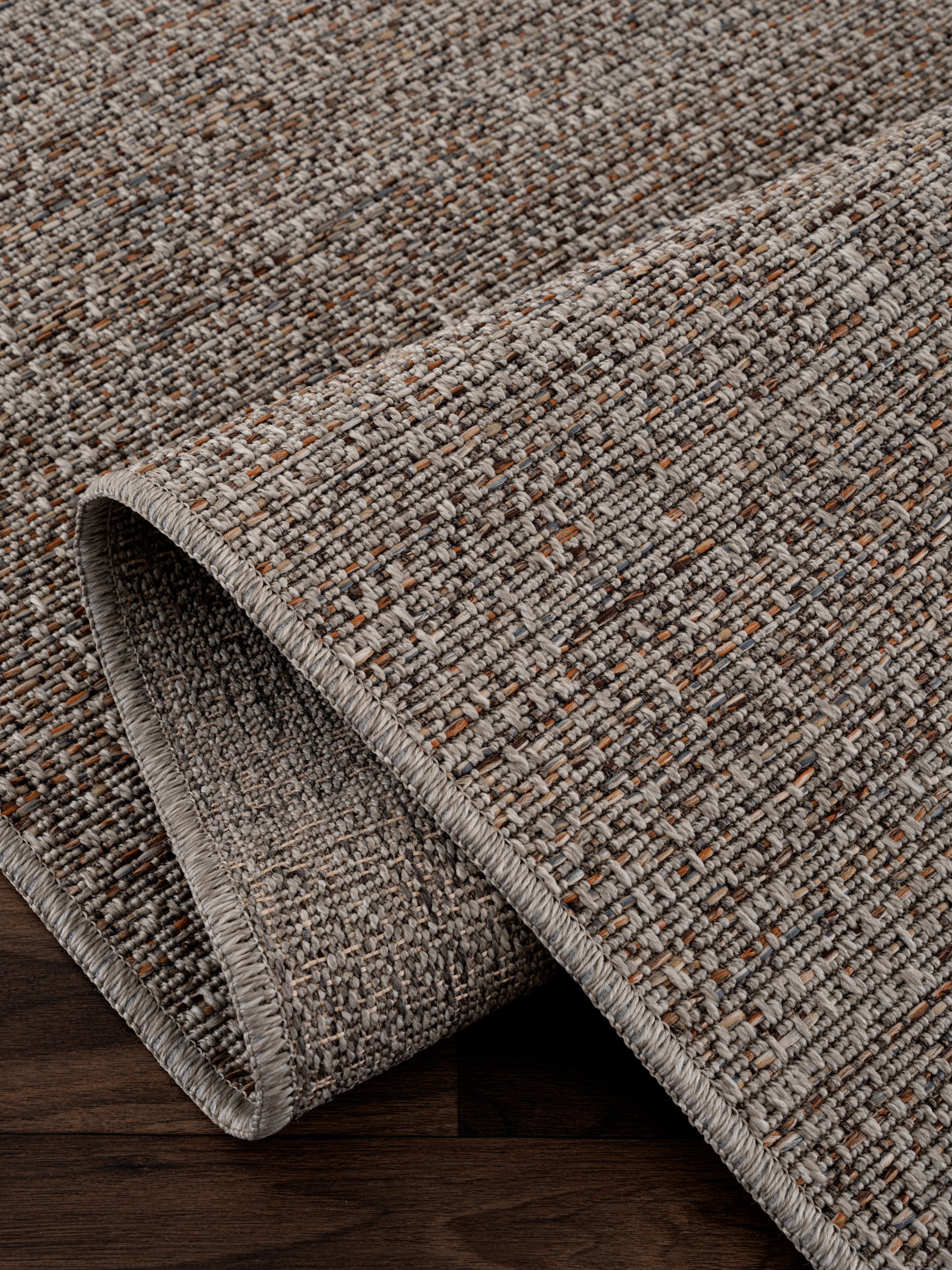 OTTO home Teppich »Lennor, In- und Outdoor geeignet, Balkon, Camping« rechteckig 8 mm Höhe Wetterfest & UV-beständig, meliert, Sisal-Optik, Esszimmer, Wohnzimmer