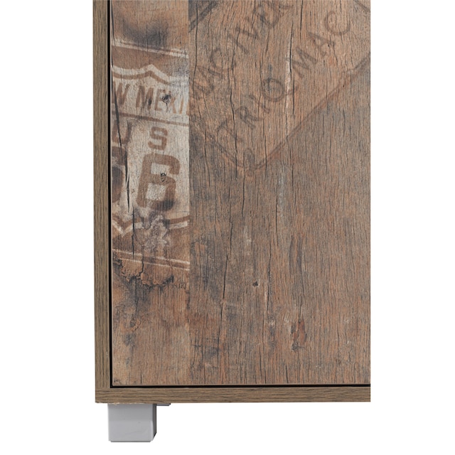 Schildmeyer Schuhschrank »Pisa«, Breite 132 cm, mit Metallgriffen im Sale |  BAUR