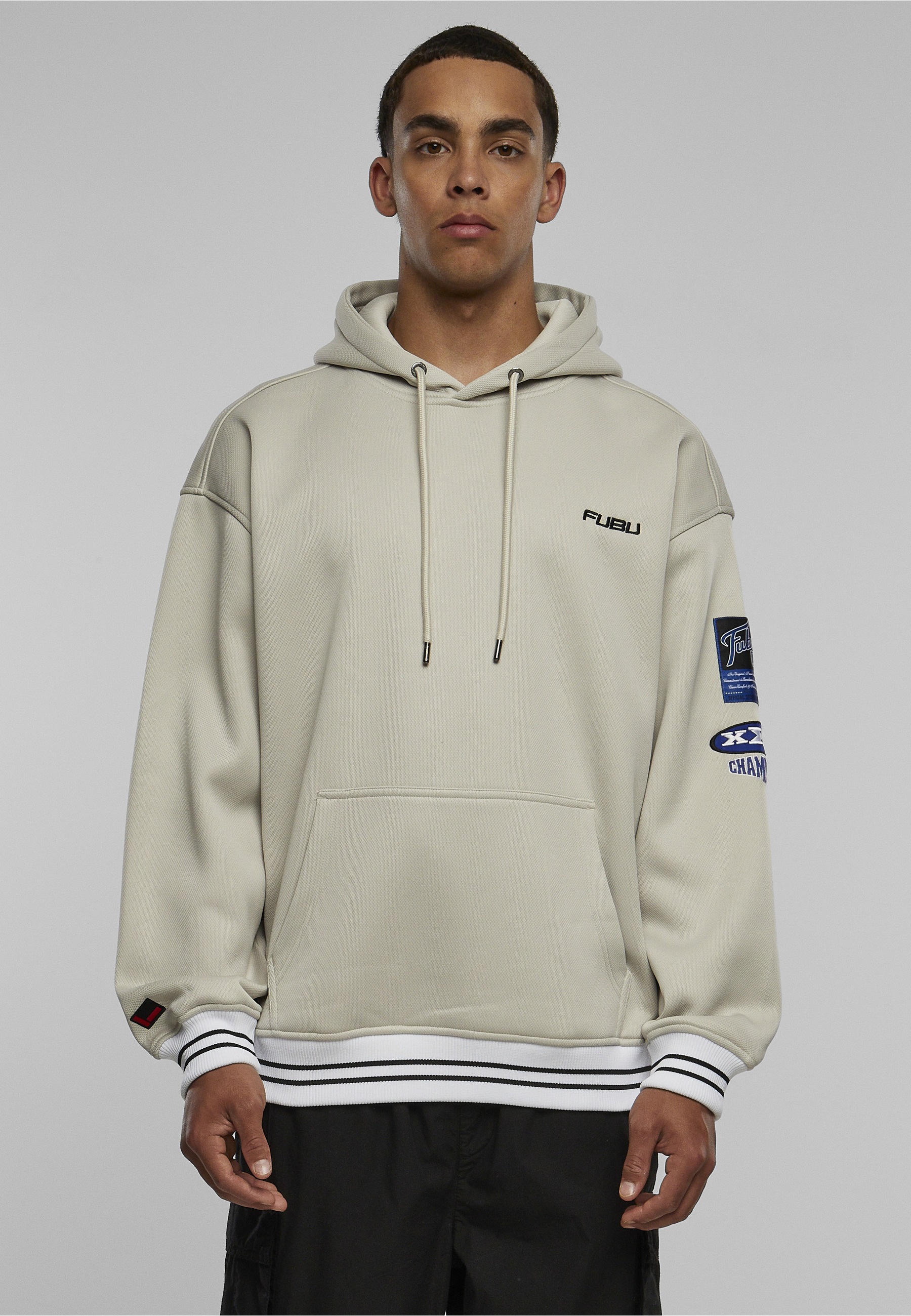 Fubu Kapuzensweatshirt »Fubu Herren FM233-012-1 FUBU Corporate Mesh Hoodie«, 1 Stk.
