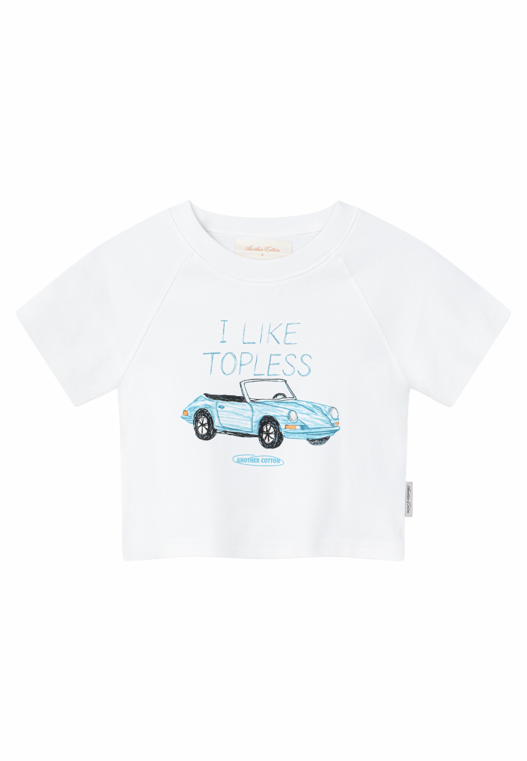 Another Cotton Lab T-Shirt "Another Cotton Lab Topless Crop Top" 1
