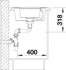 Blanco Granitspüle »METRA 6 S«, aus SILGRANIT®, inkl. Edelstahl Multifunktionsschale