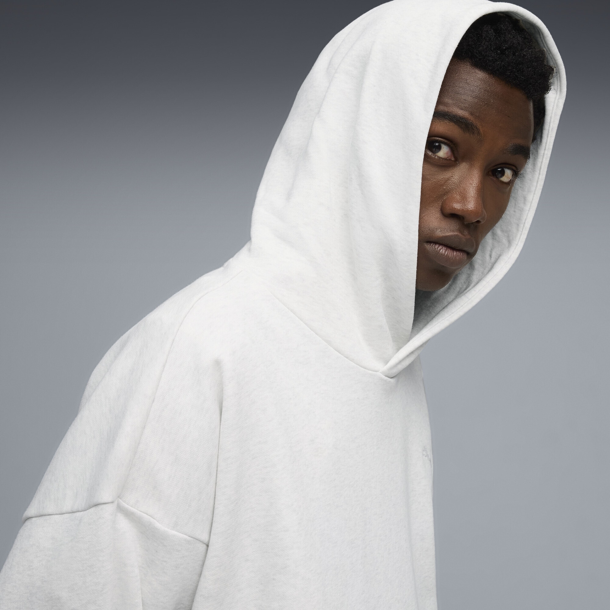 PUMA Hoodie »Wardrobe Essentials Boxy Fleece Hoodie Herren«
